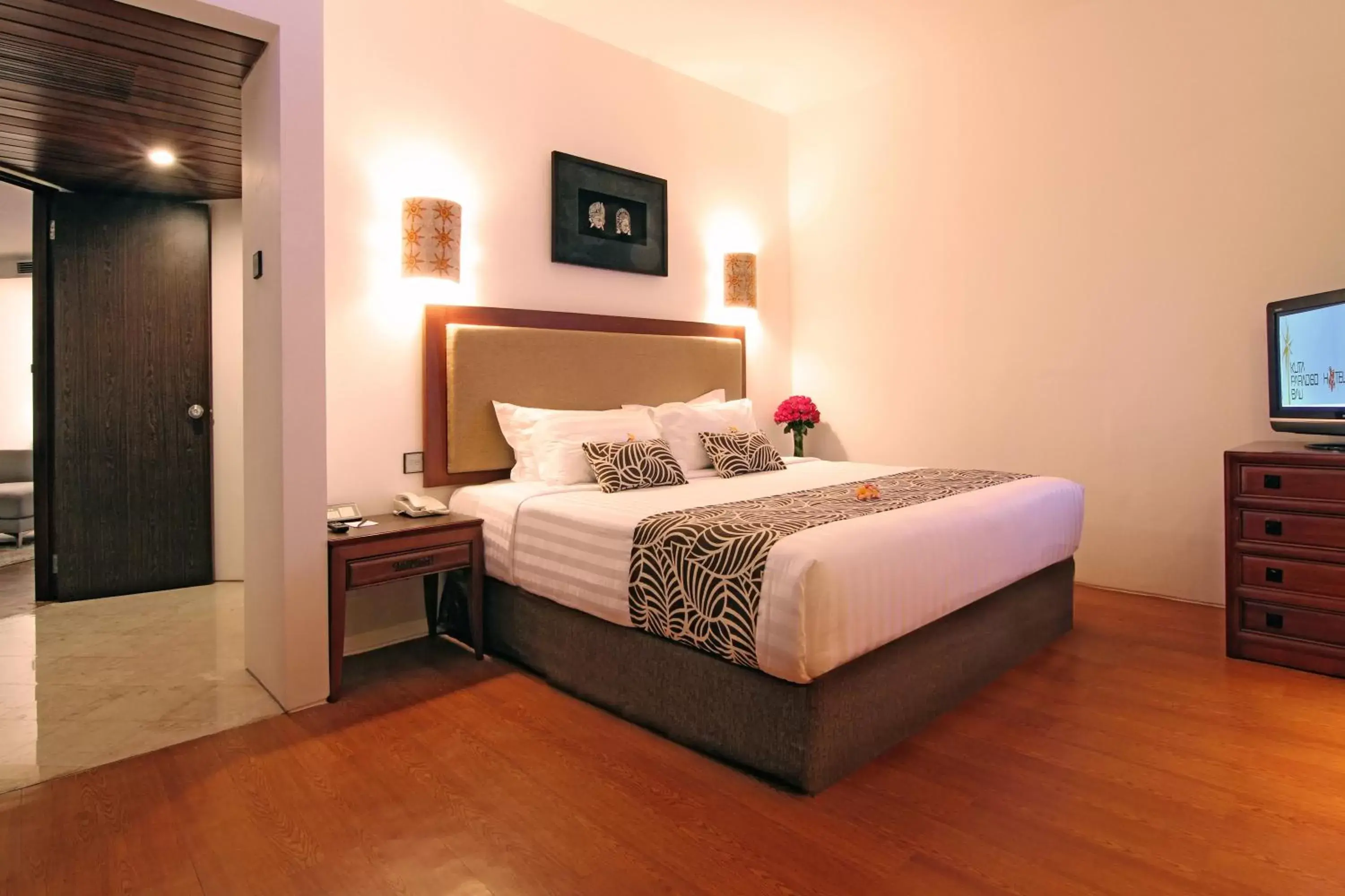 Bed in Kuta Paradiso Hotel