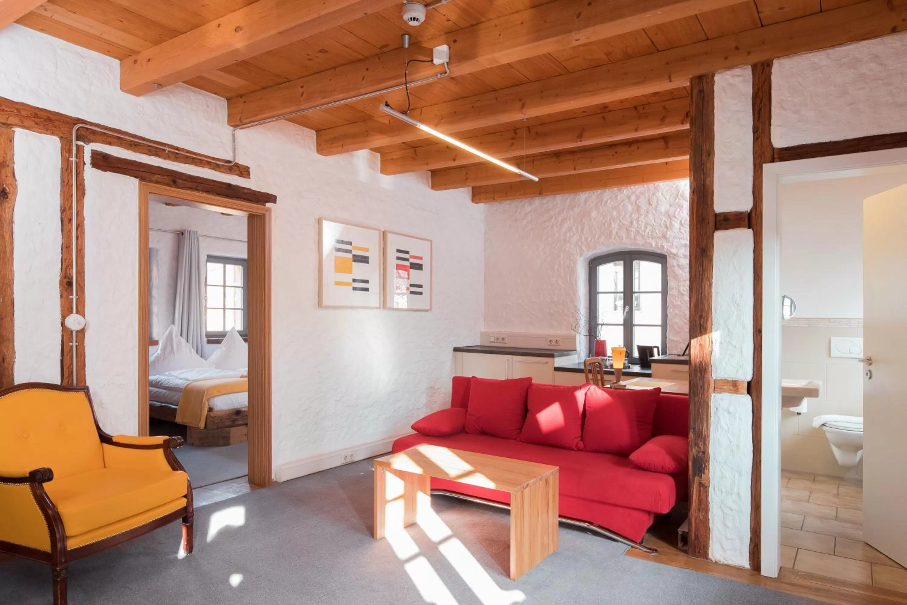 Photo of the whole room in Biohotel Kunstquartier