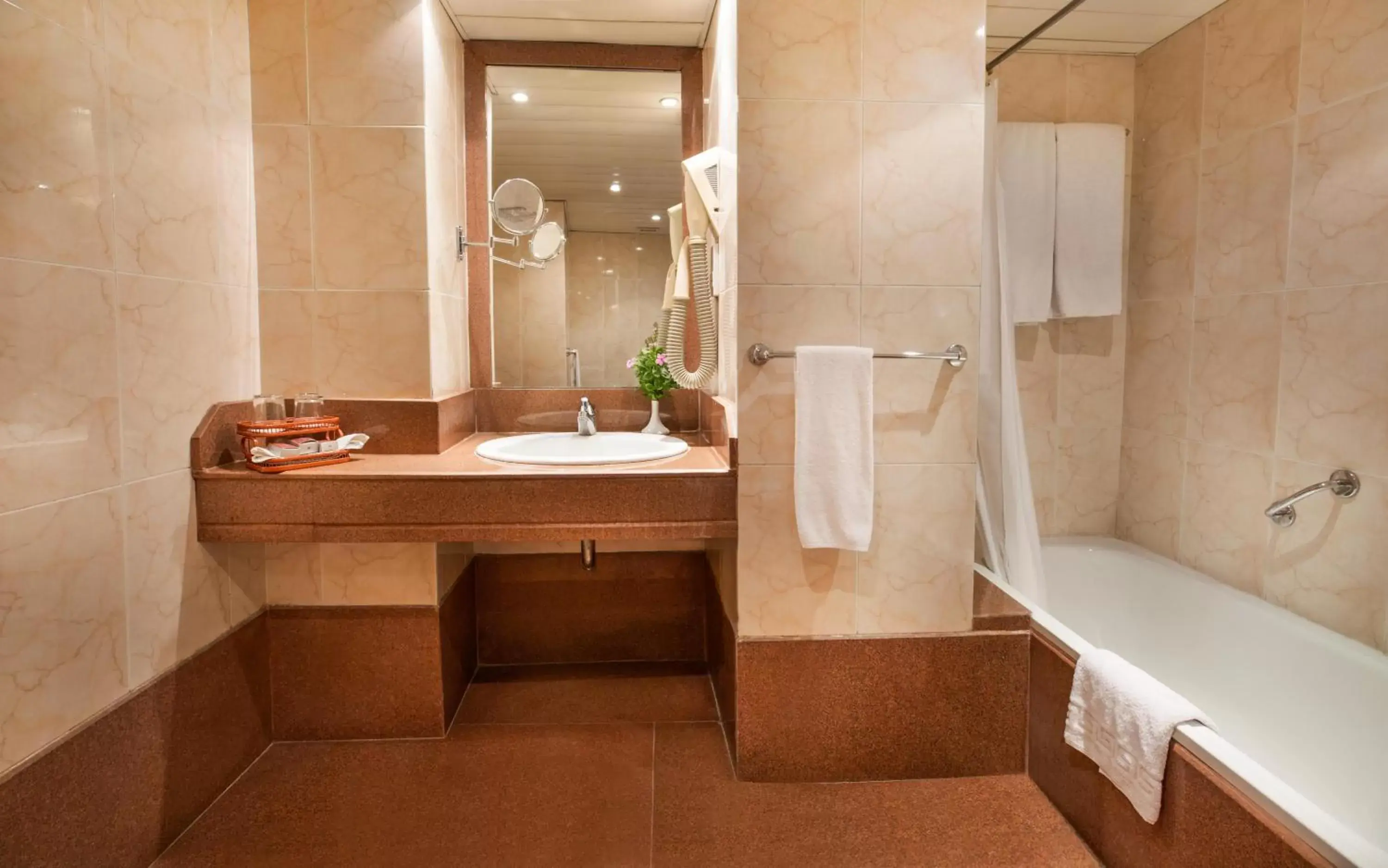 Shower, Bathroom in Pyramisa Hotel Luxor
