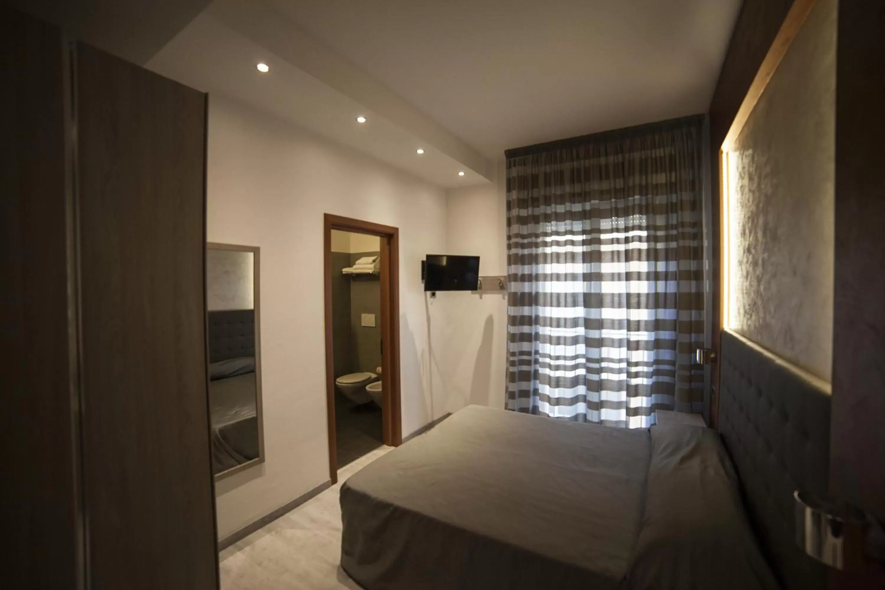 Bed in Hotel Gabbiano