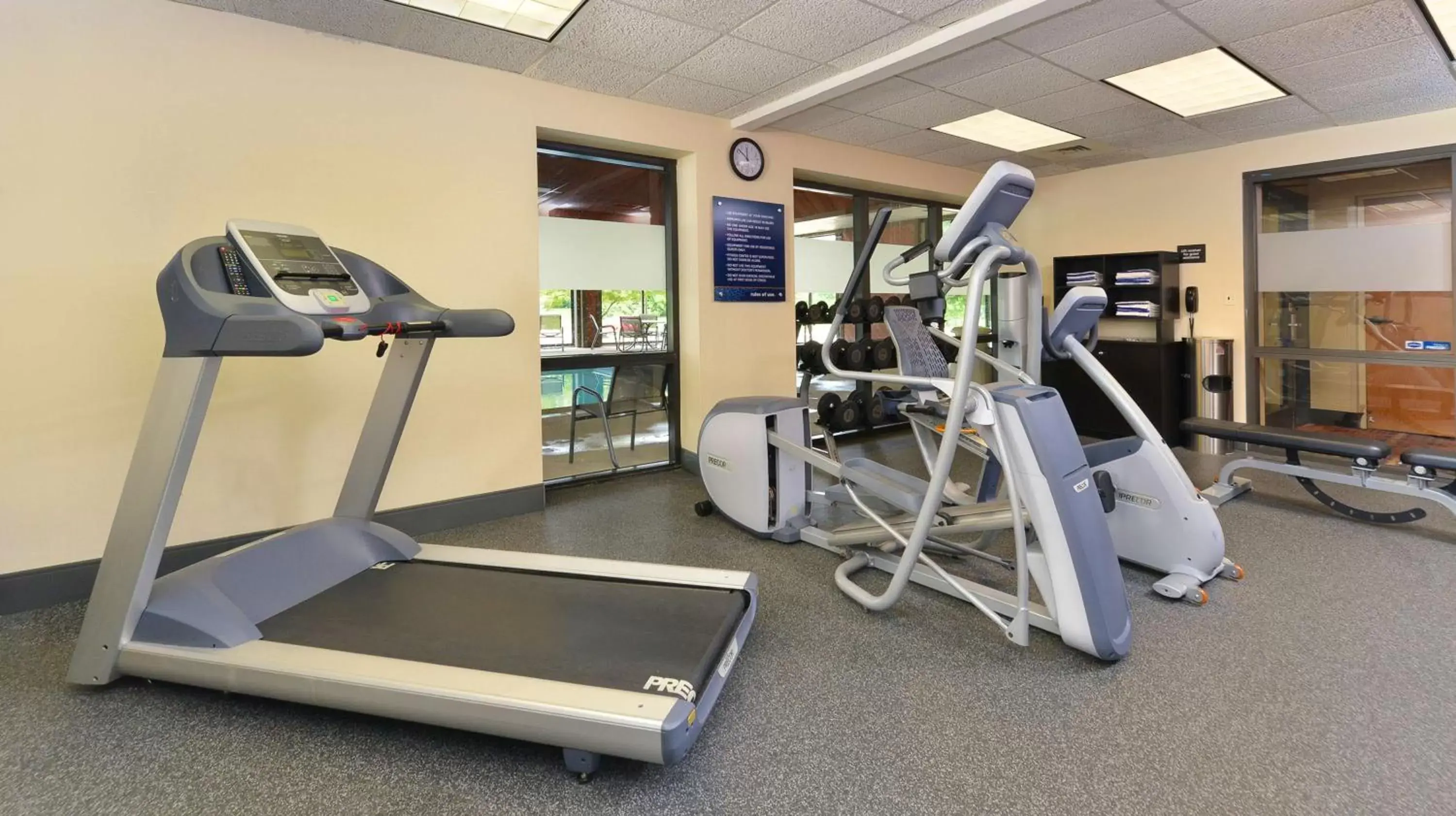 Fitness centre/facilities, Fitness Center/Facilities in Hampton Inn Chicago-Carol Stream