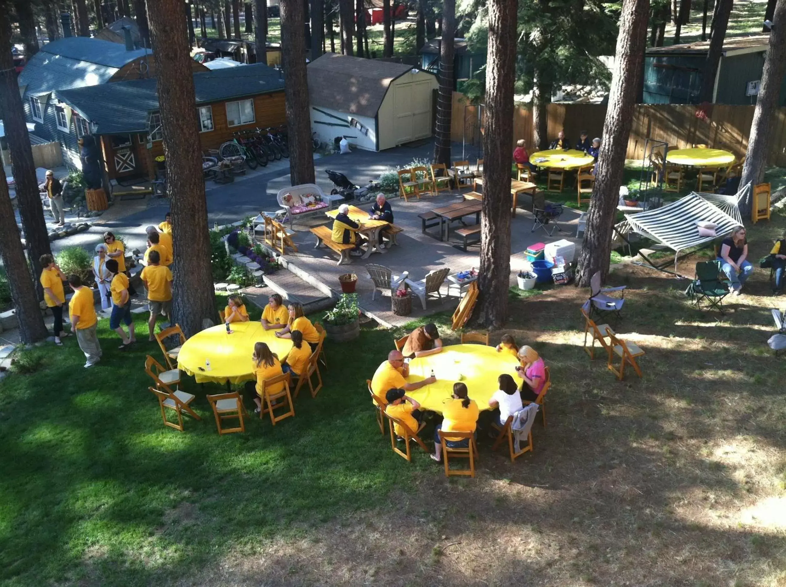 Patio in Heavenly Valley Lodge