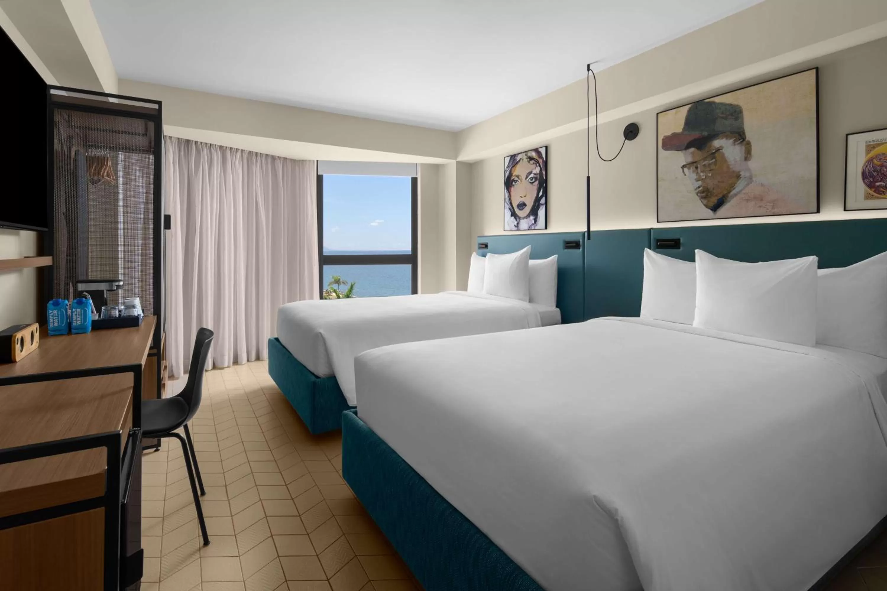 Bedroom, Bed in ROK Hotel Kingston, Tapestry Collection By Hilton