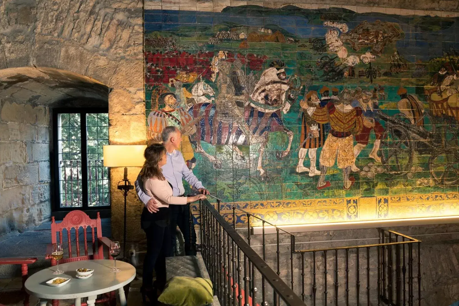 Lounge or bar in Parador de Hondarribia Lounge or bar in Parador de Hondarribia