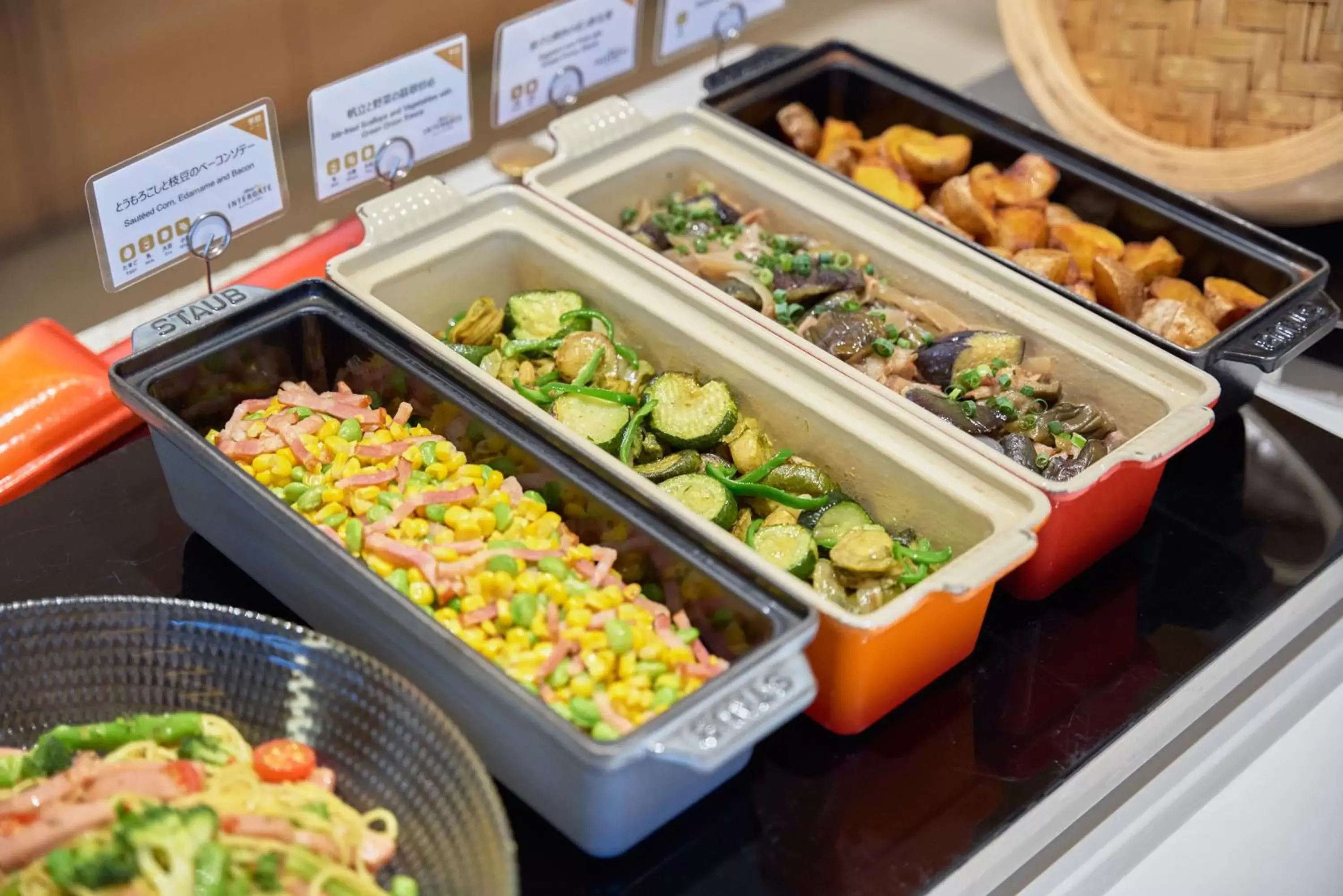 Buffet breakfast in Hotel Intergate Kanazawa