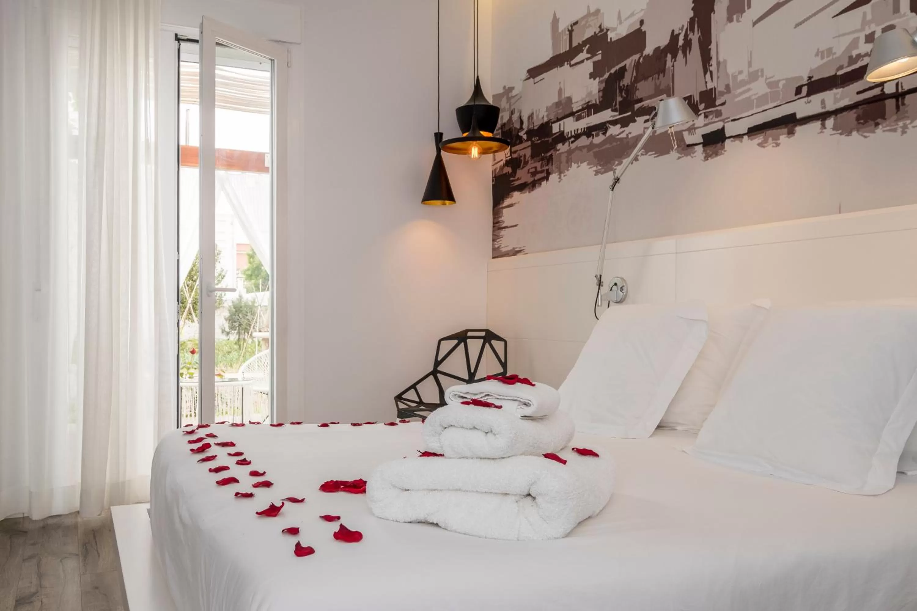 Bed in Hotel Abril 37