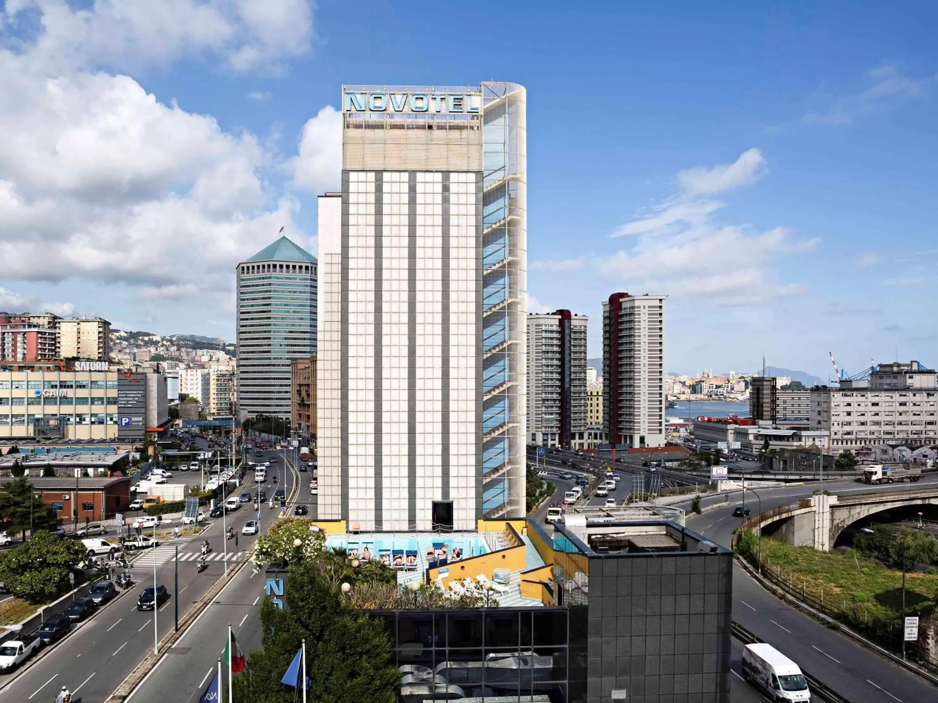 Property building in Hotel Novotel Genova City