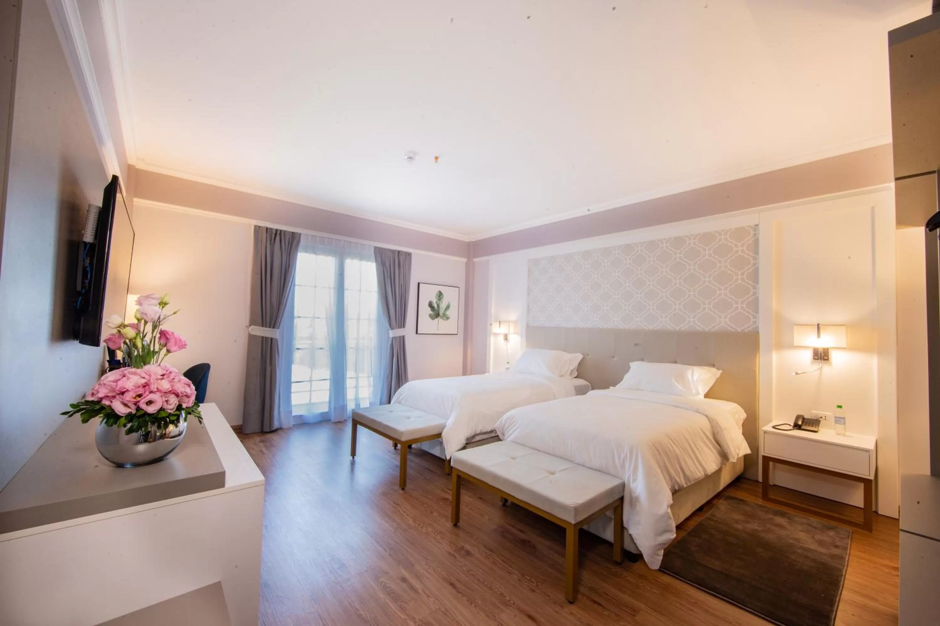 Photo of the whole room, Bed in Bisinii Boutique Hotel