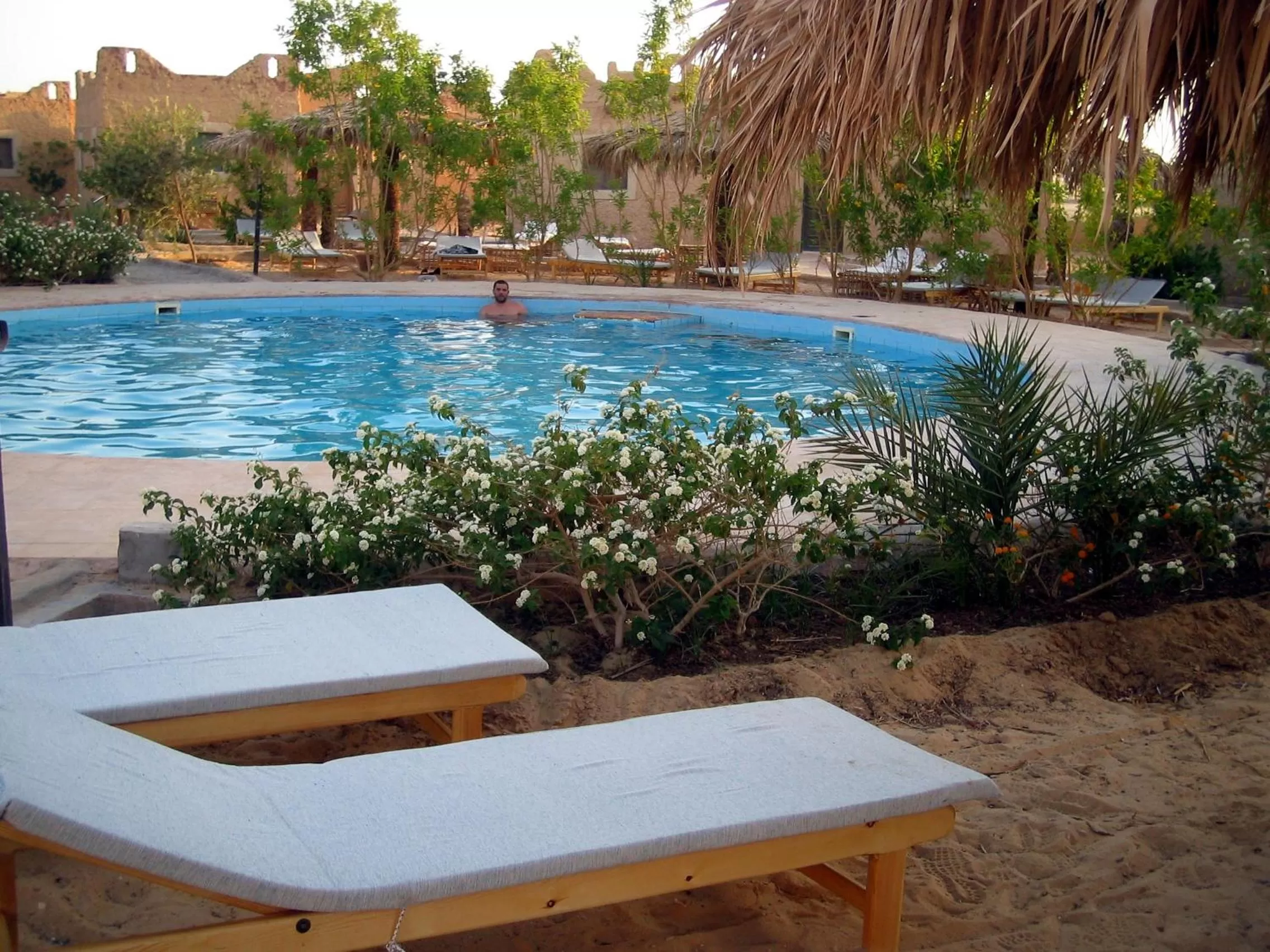 Swimming pool in Siwa Shali Resort