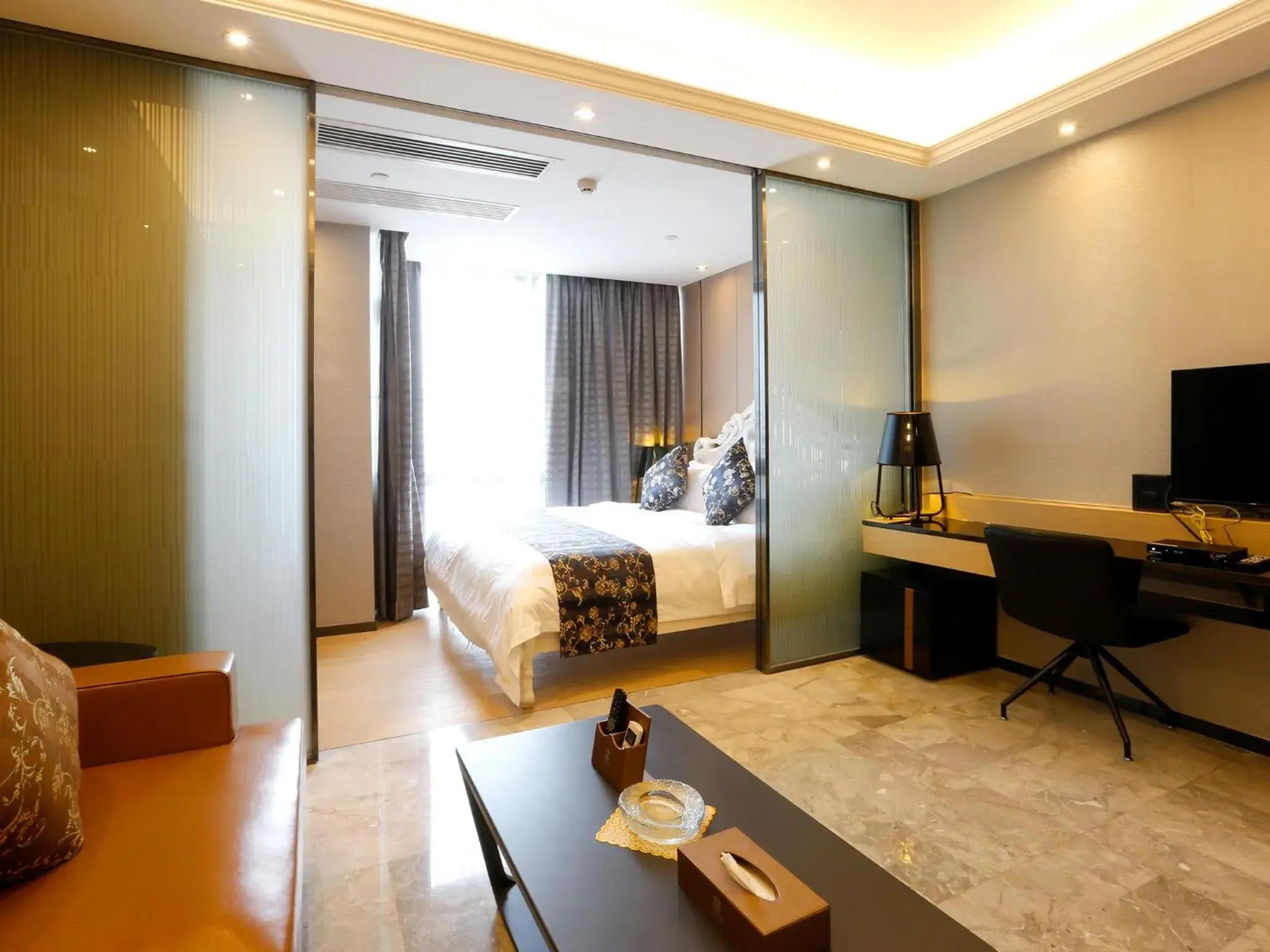 Bedroom in Pengman Beijing Rd. A-mall Apartment