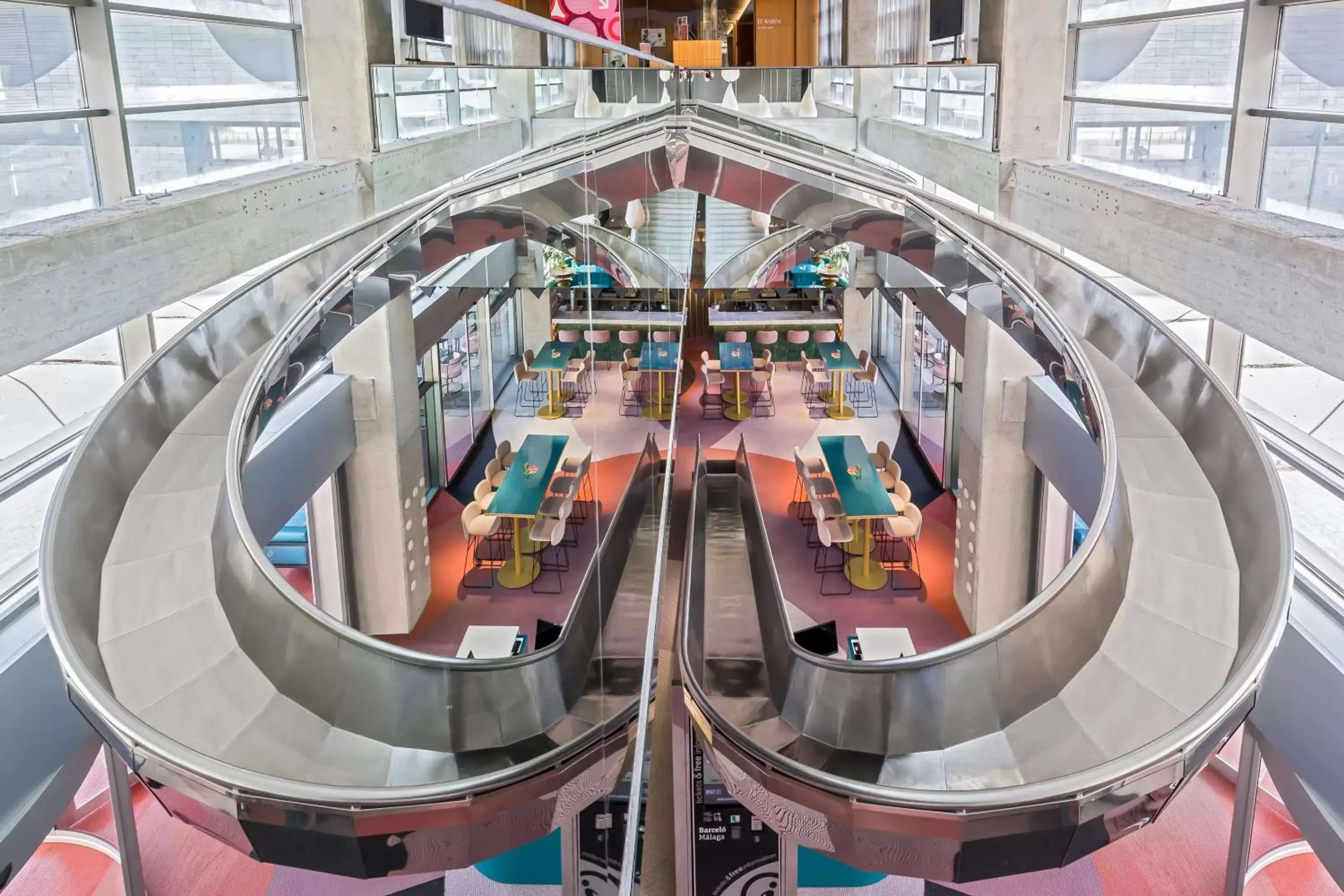 Lobby or reception in Barceló Malaga