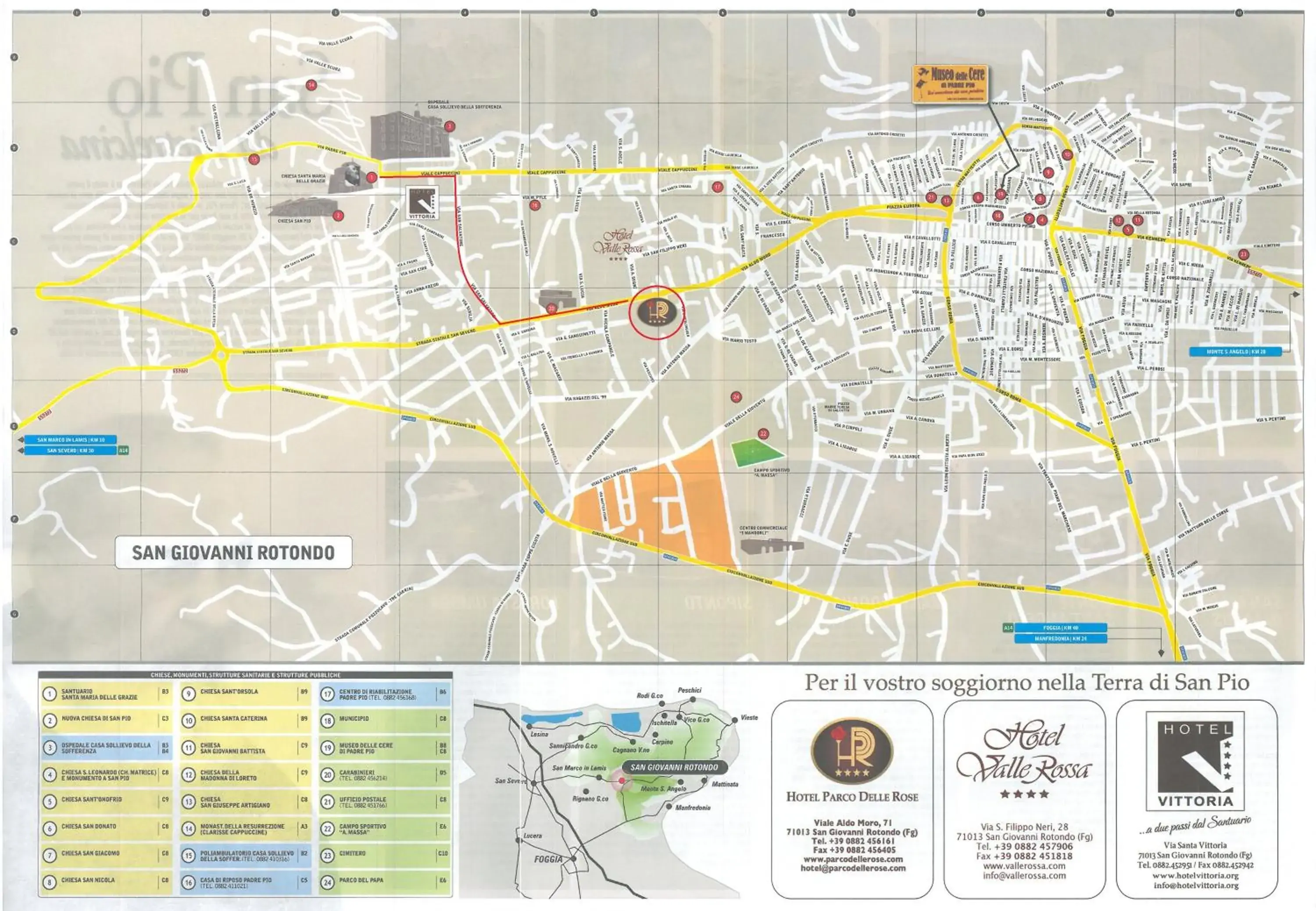 Property building, Floor Plan in Hotel Parco Delle Rose