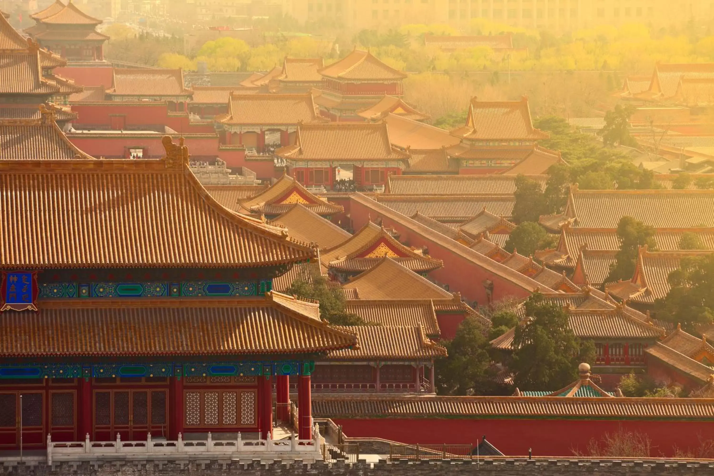 Nearby landmark, Bird's-eye View in New World Beijing Hotel