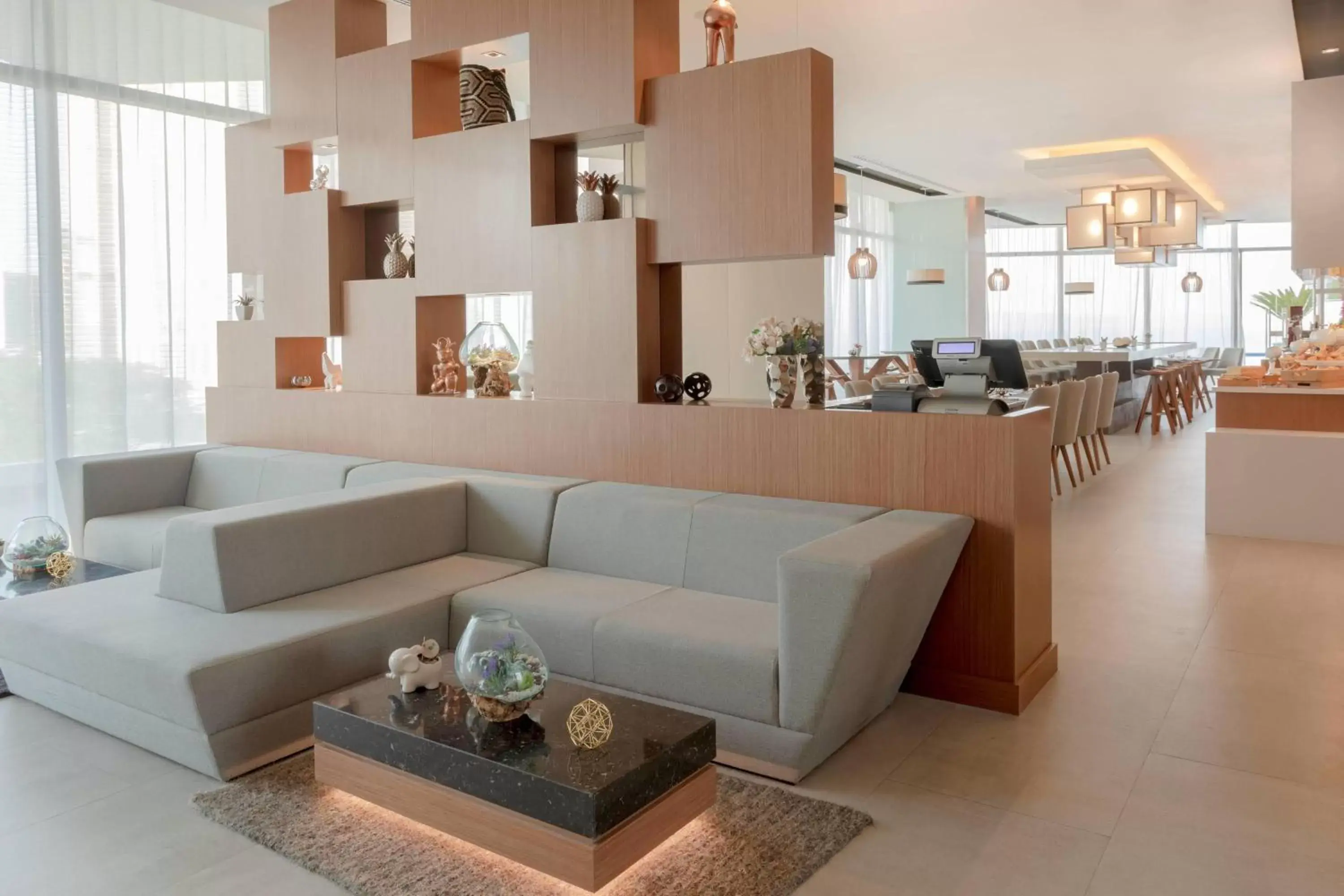 Lobby or reception, Seating Area in AC Hotel By Marriott Santa Marta