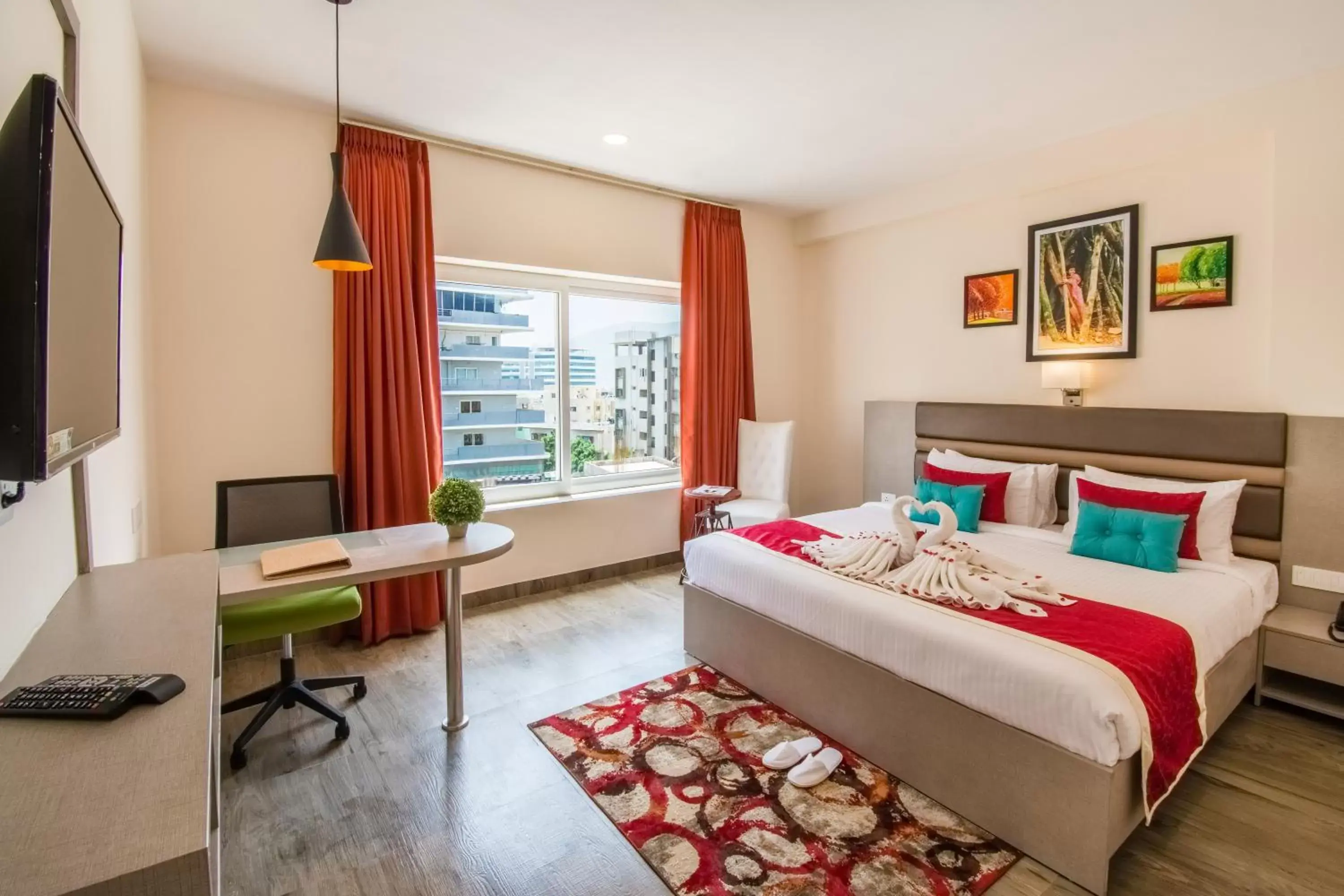 City view in Mantris Hotel City view in Mantris Hotel