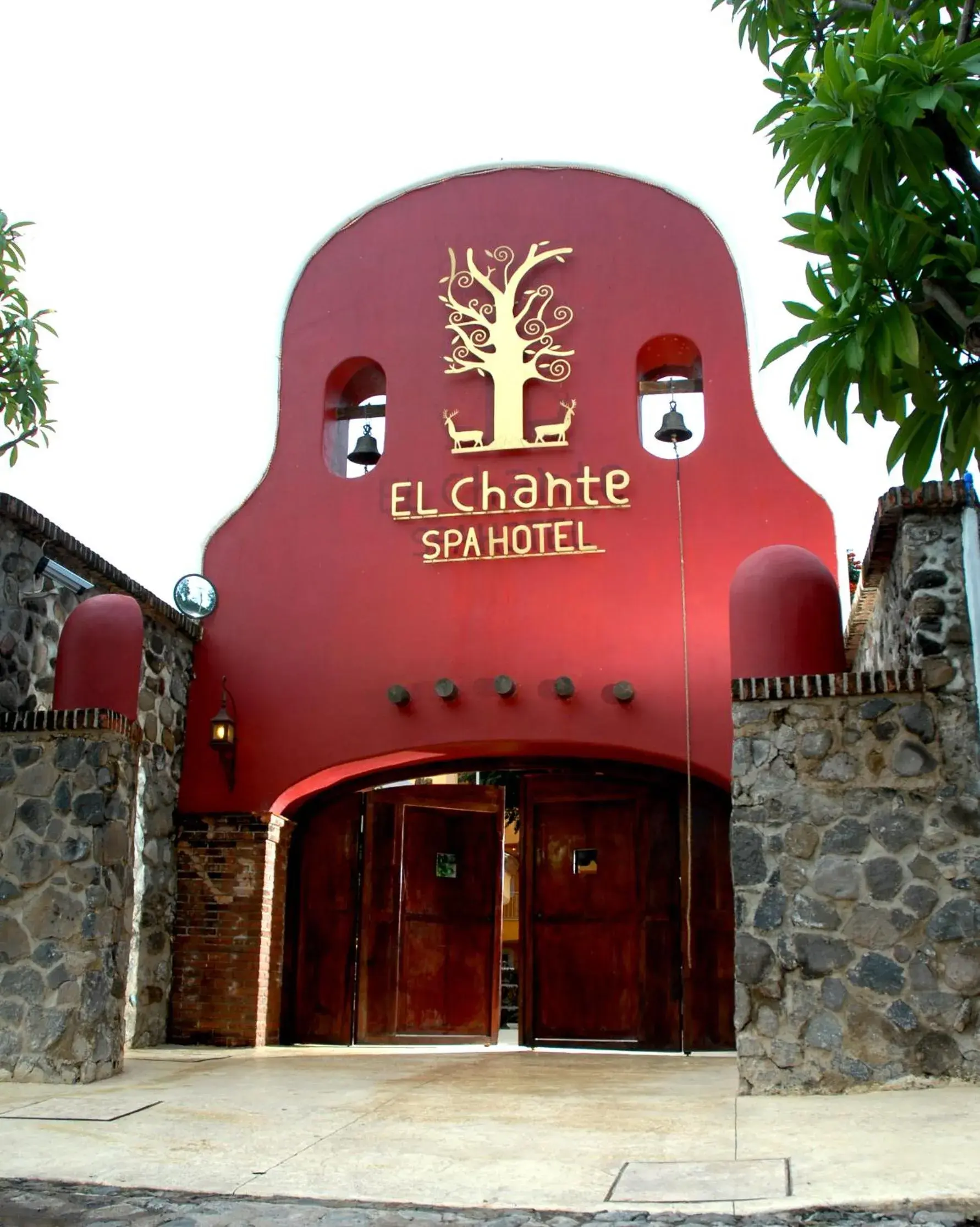 Facade/entrance, Property Building in El Chante Spa Hotel