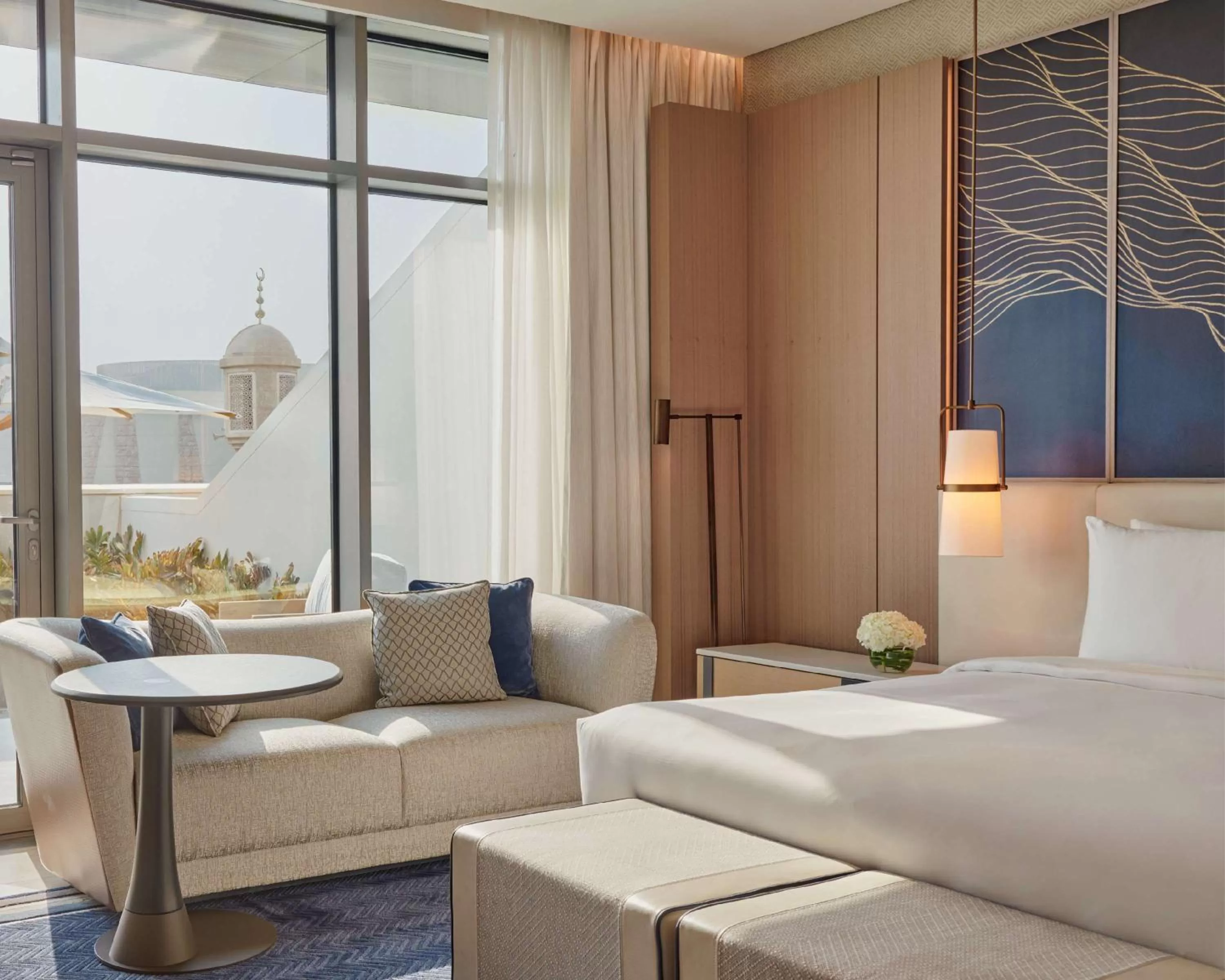 Bedroom, Bed in Grand Hyatt Kuwait