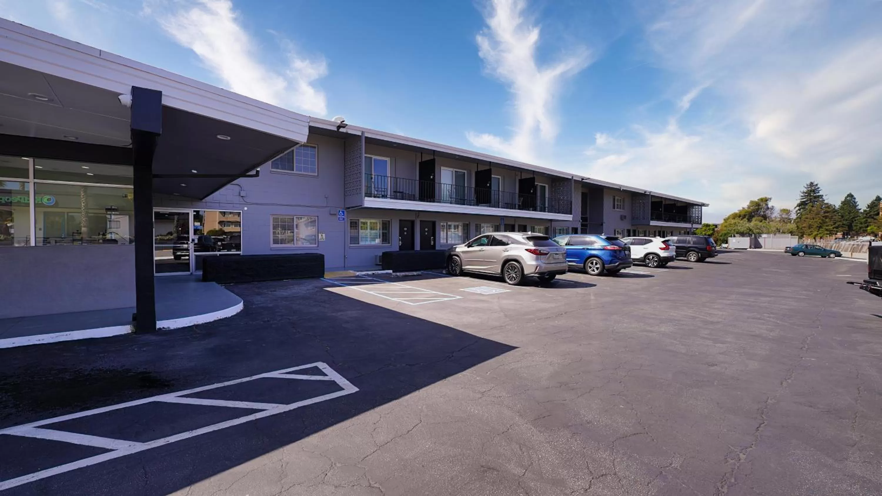 Property building in SeaSide Inn & Suites