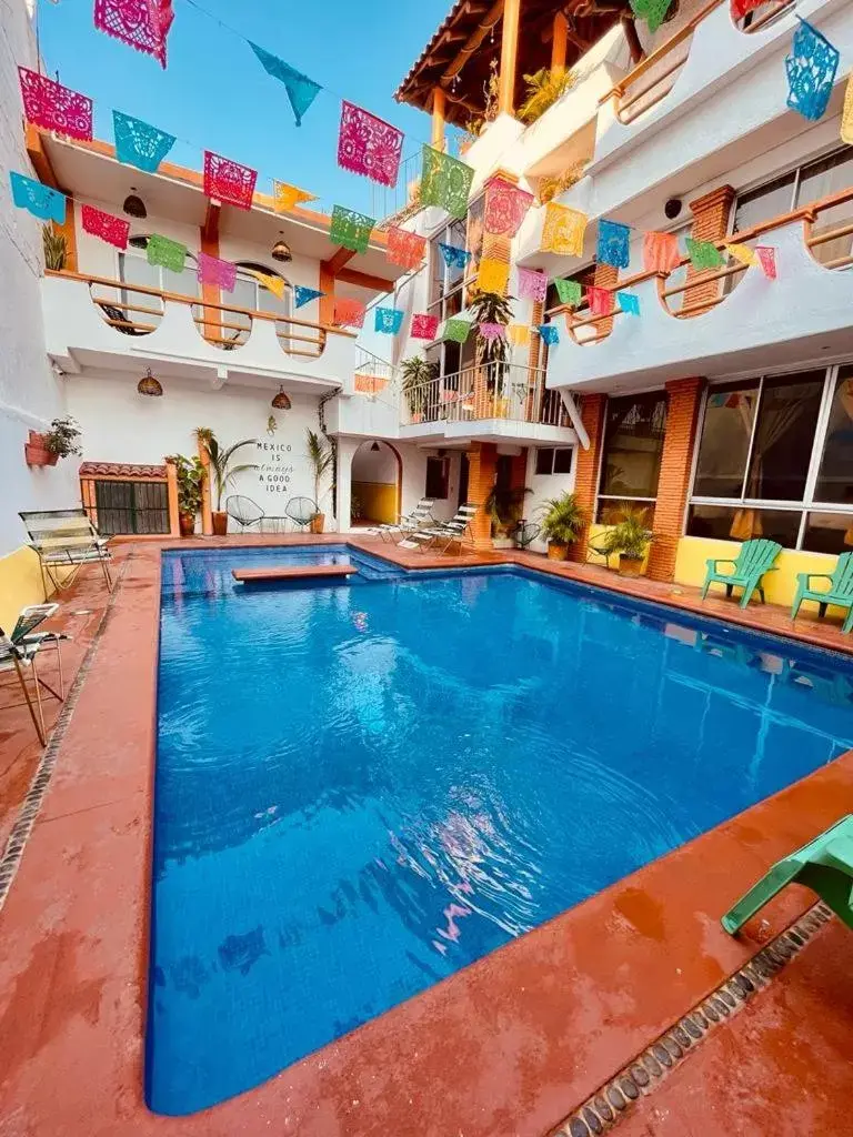 Swimming Pool in Hotel Casa de la Palma Bed & Breakfast
