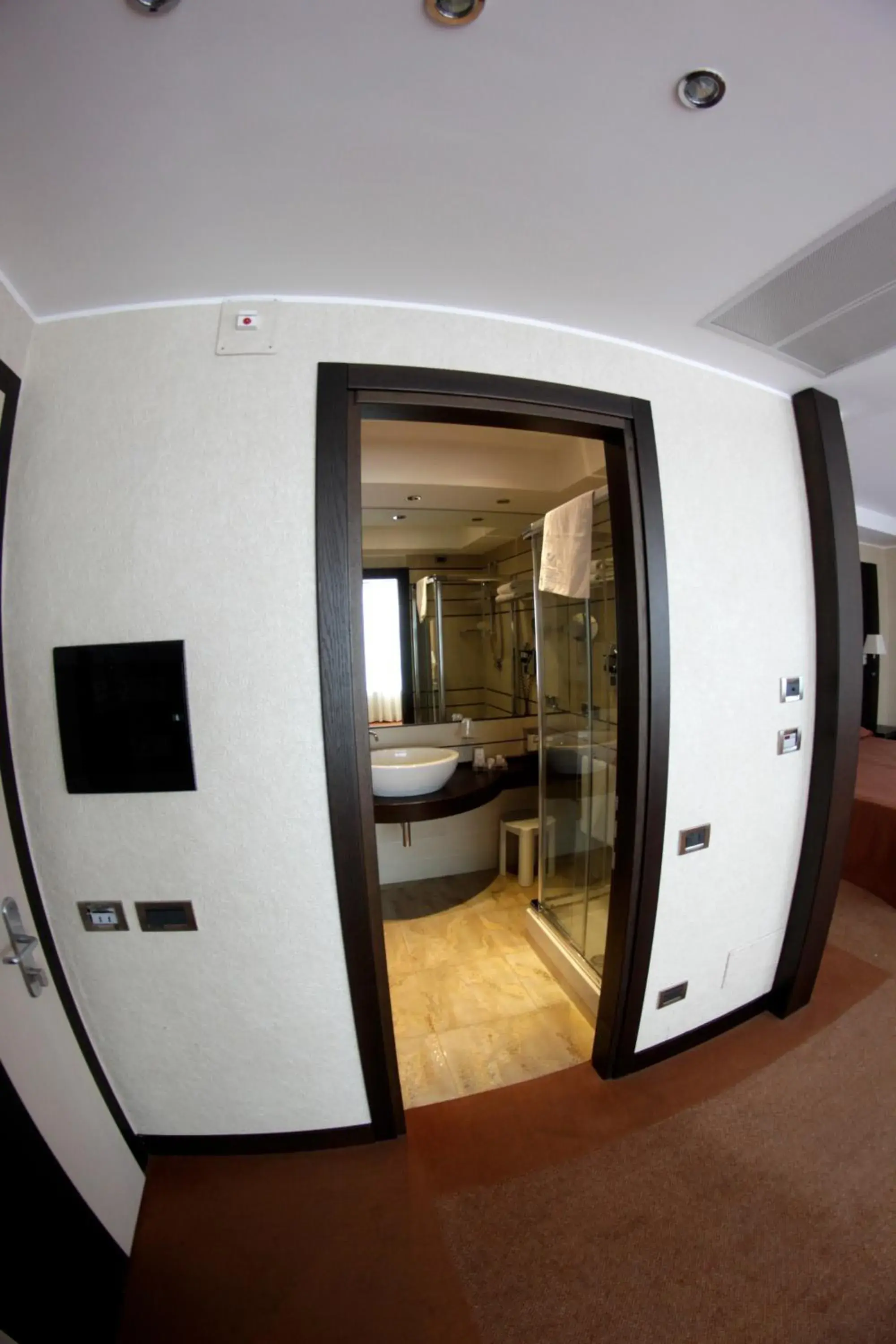 Bathroom in Hotel San Mauro