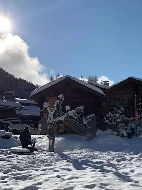 Winter in Hotel de la Poste Verbier