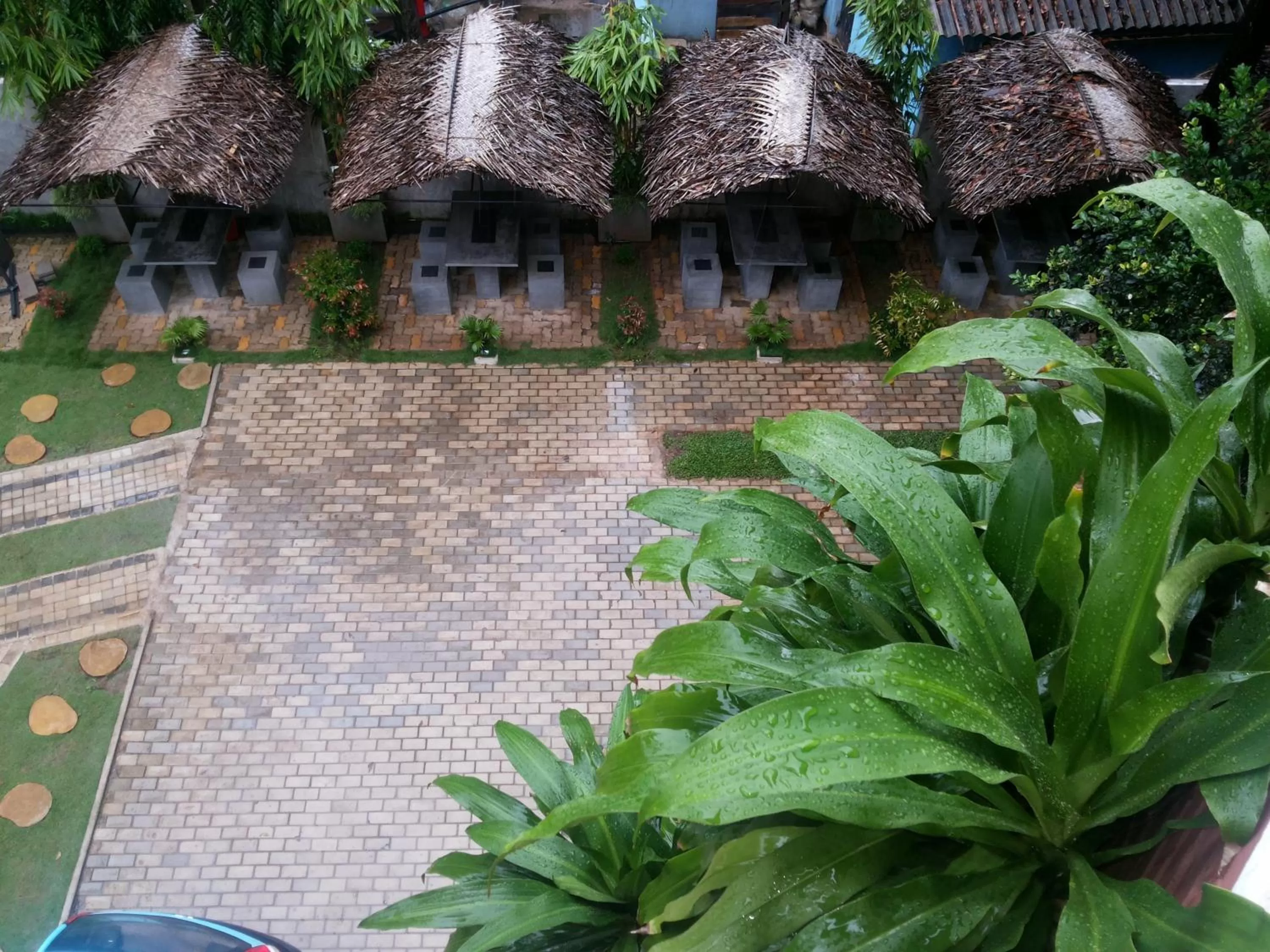 Bird's eye view in Hotel Tinaya