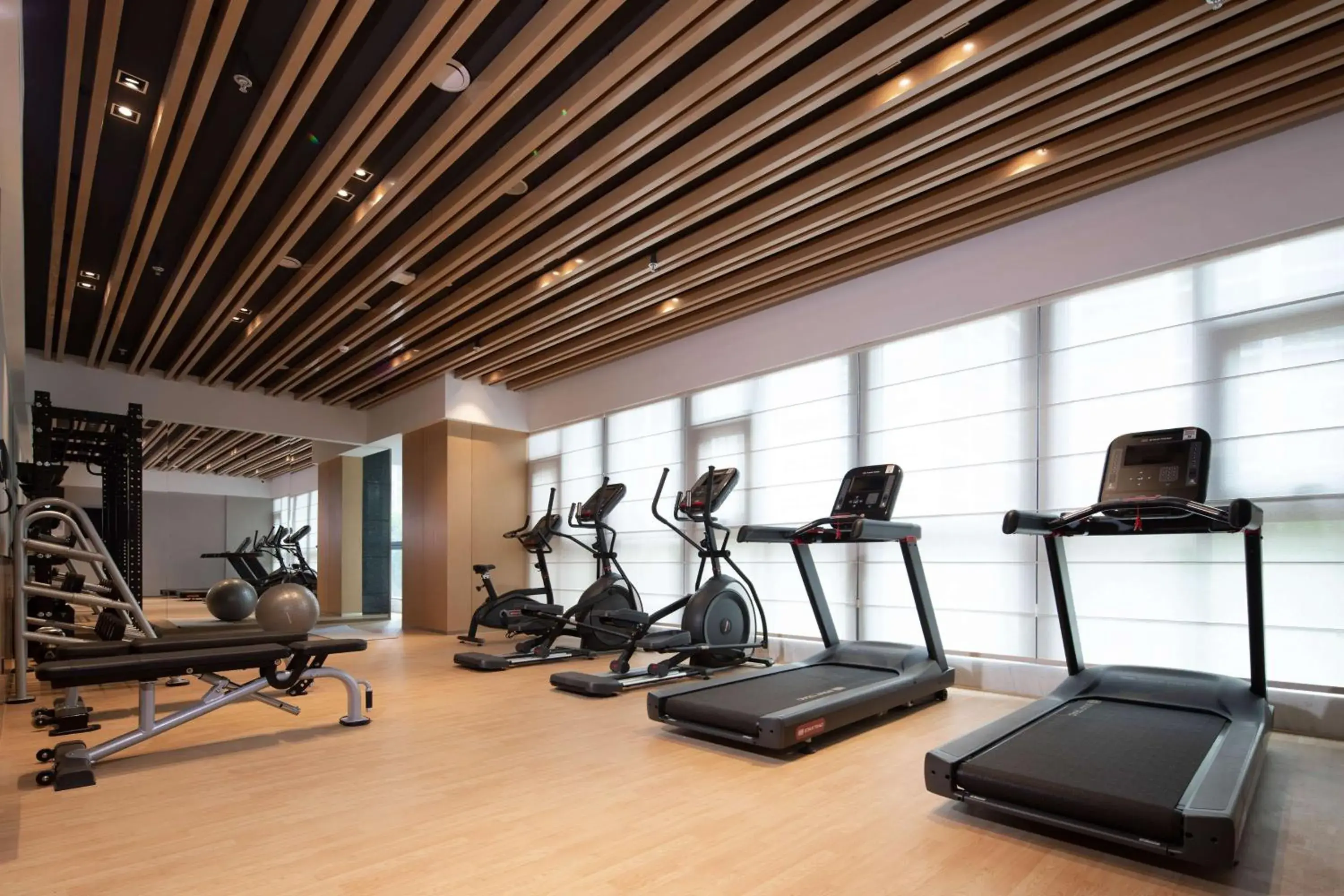 Fitness centre/facilities, Fitness Center/Facilities in Hilton Garden Inn Hangzhou Xiaoshan