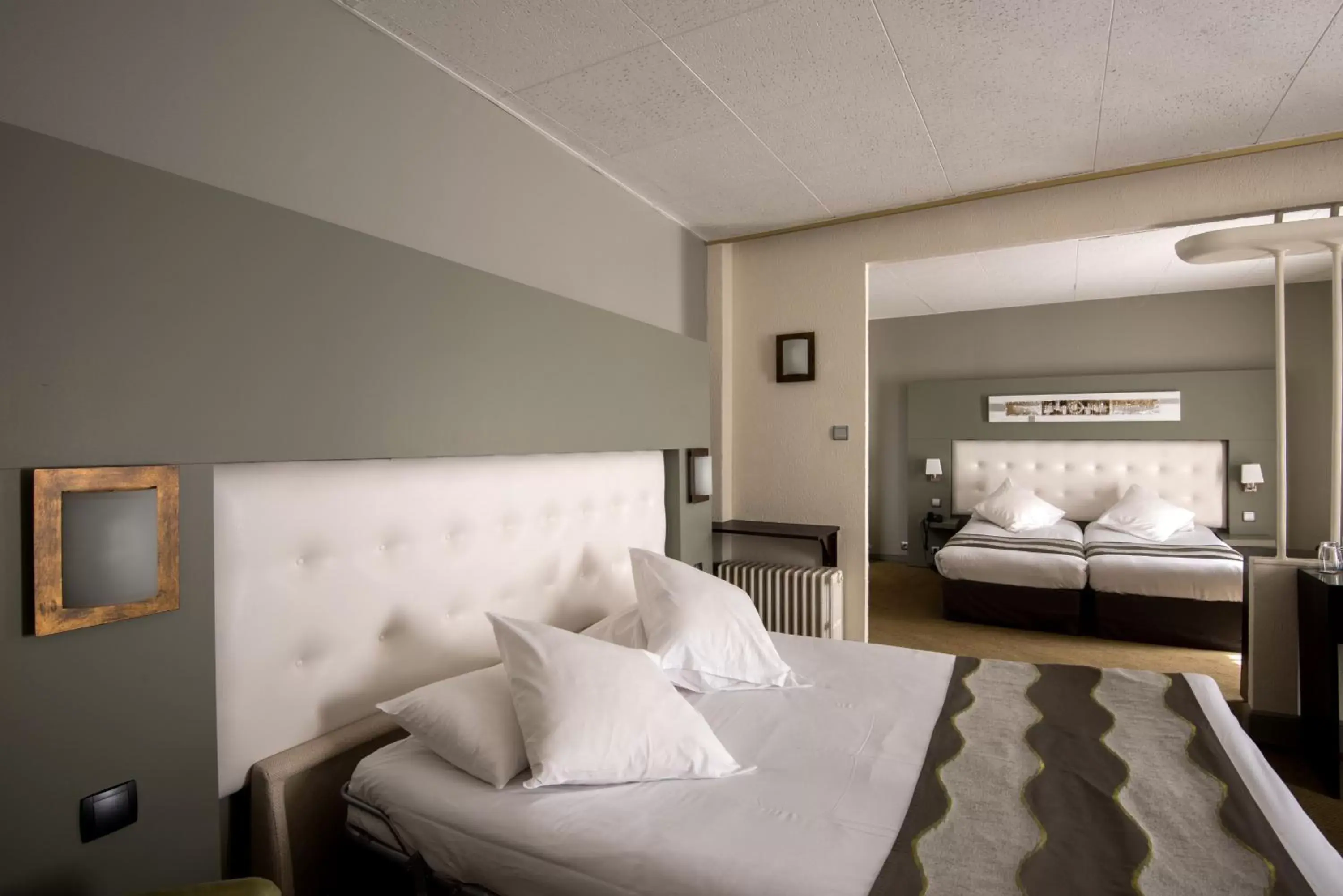 Bedroom, Bed in The Originals Boutique, Hôtel Bristol, Strasbourg Centre Gare (Inter-Hotel)