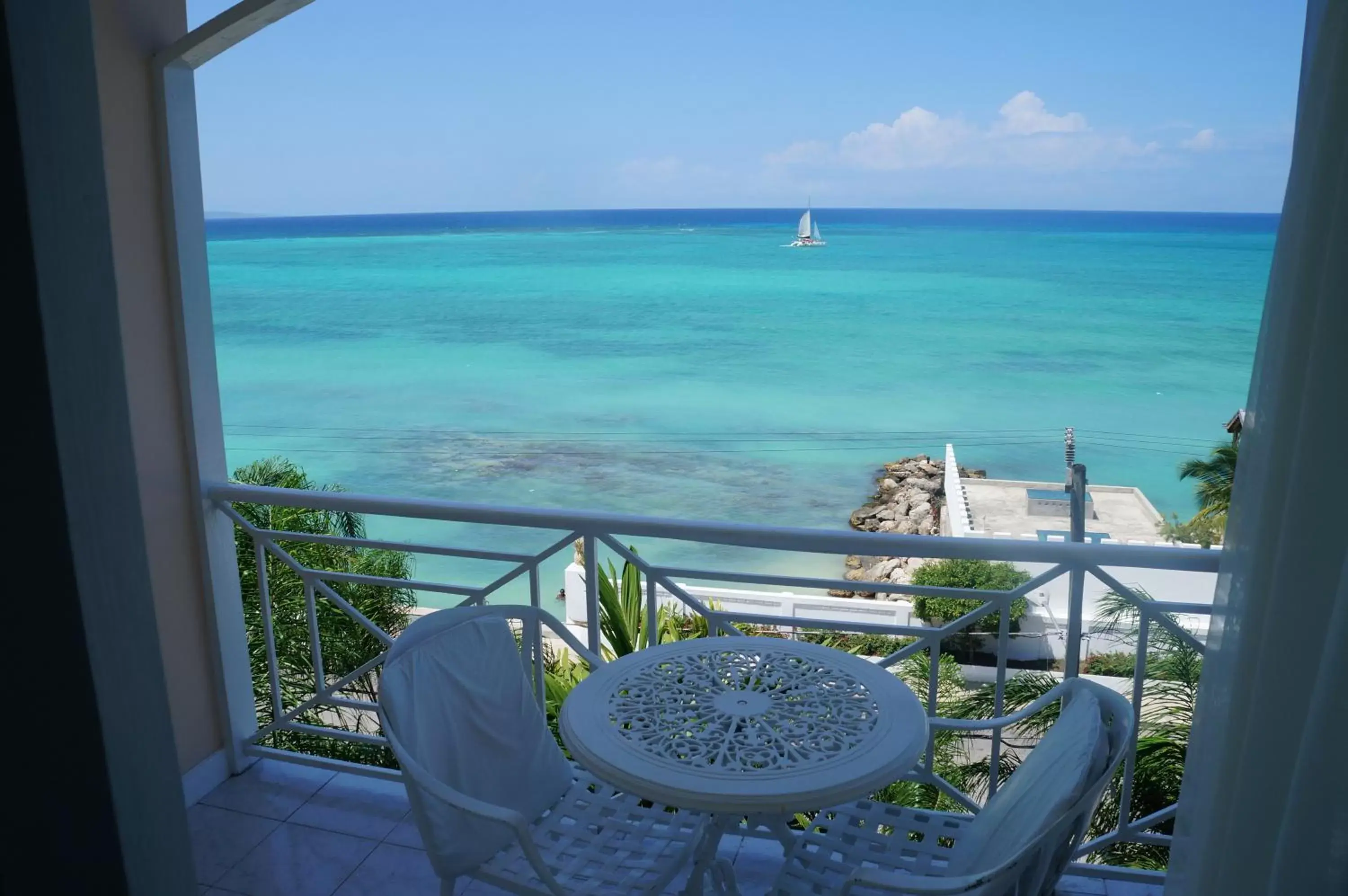 Balcony/Terrace, Sea View in SeaGarden Beach Resort - All Inclusive