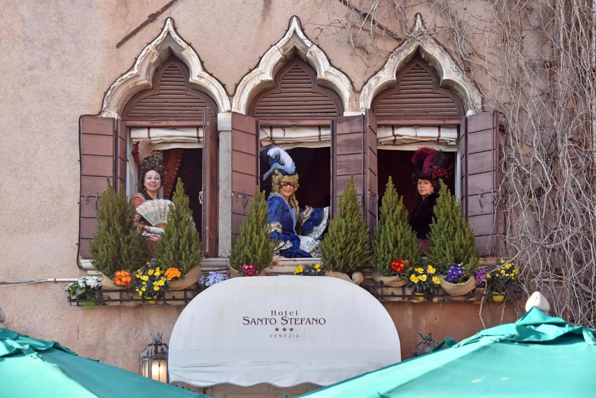 Facade/entrance in Hotel Santo Stefano