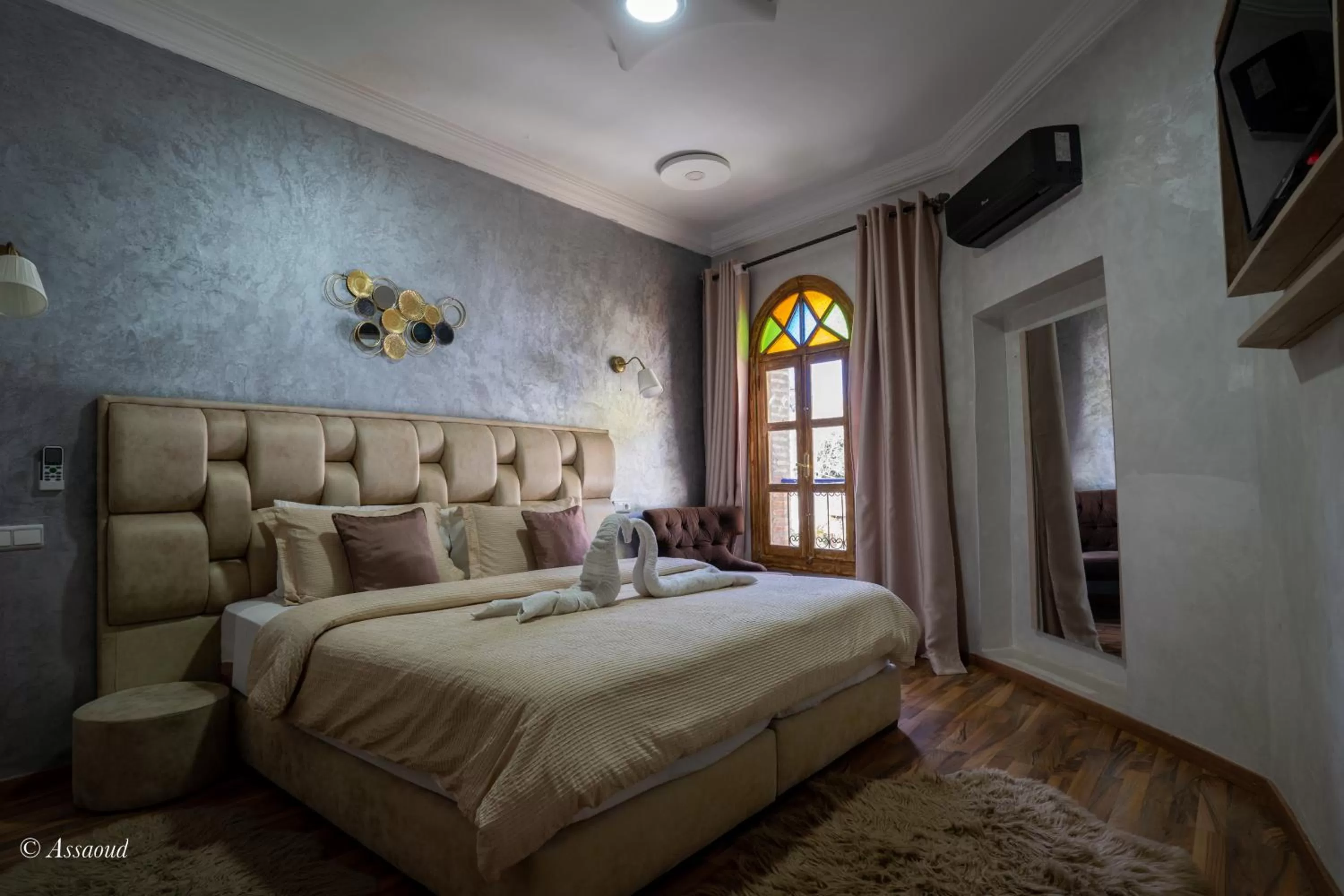 Bed in Hôtel ZIRYAB