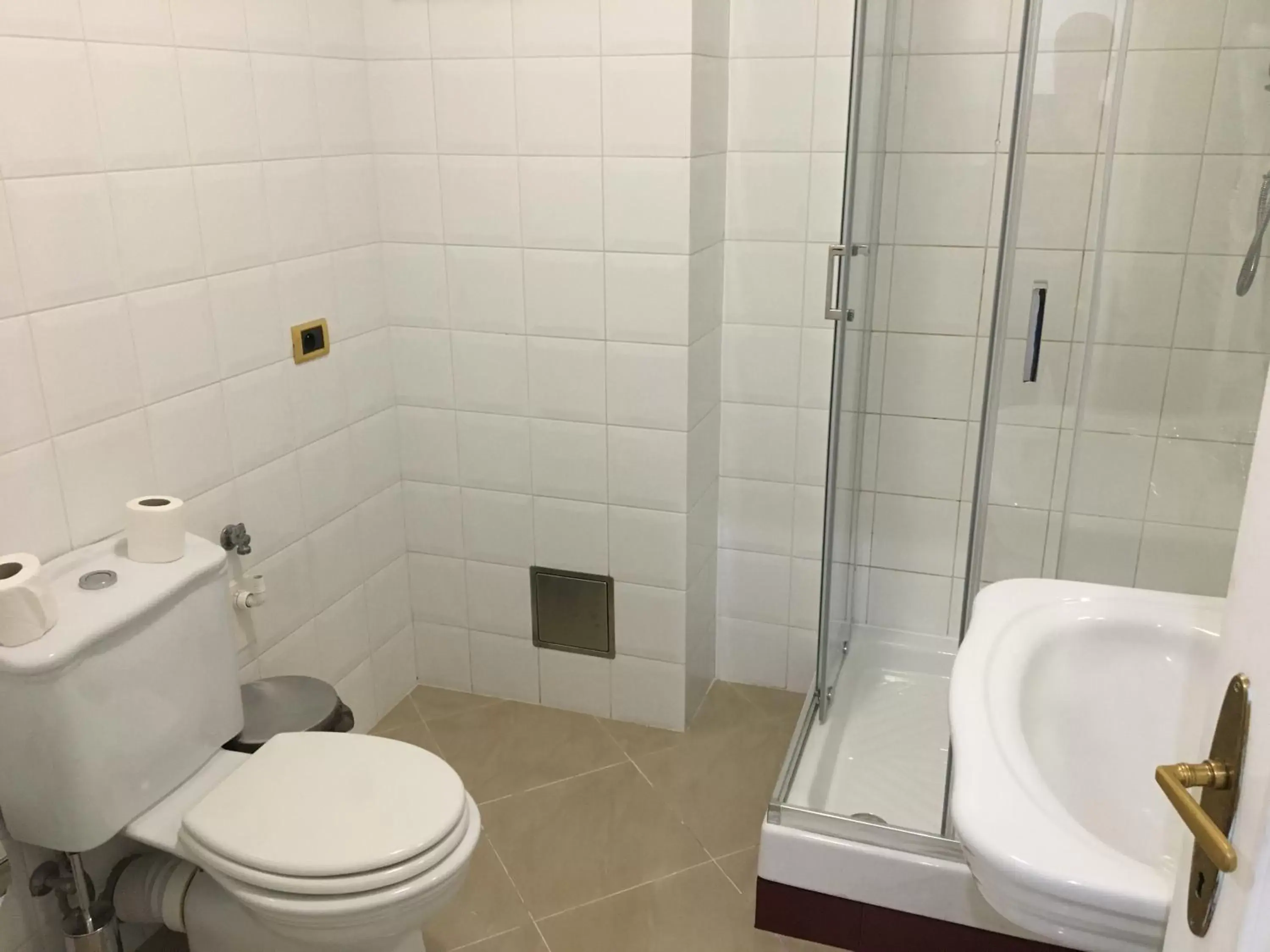 Bathroom in Residence Bologna