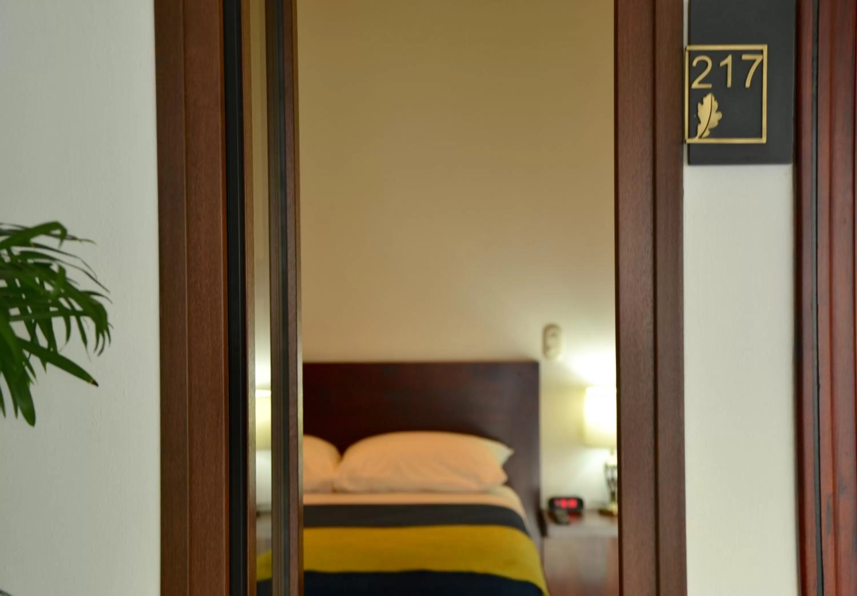 Bed in Hotel Agualcas