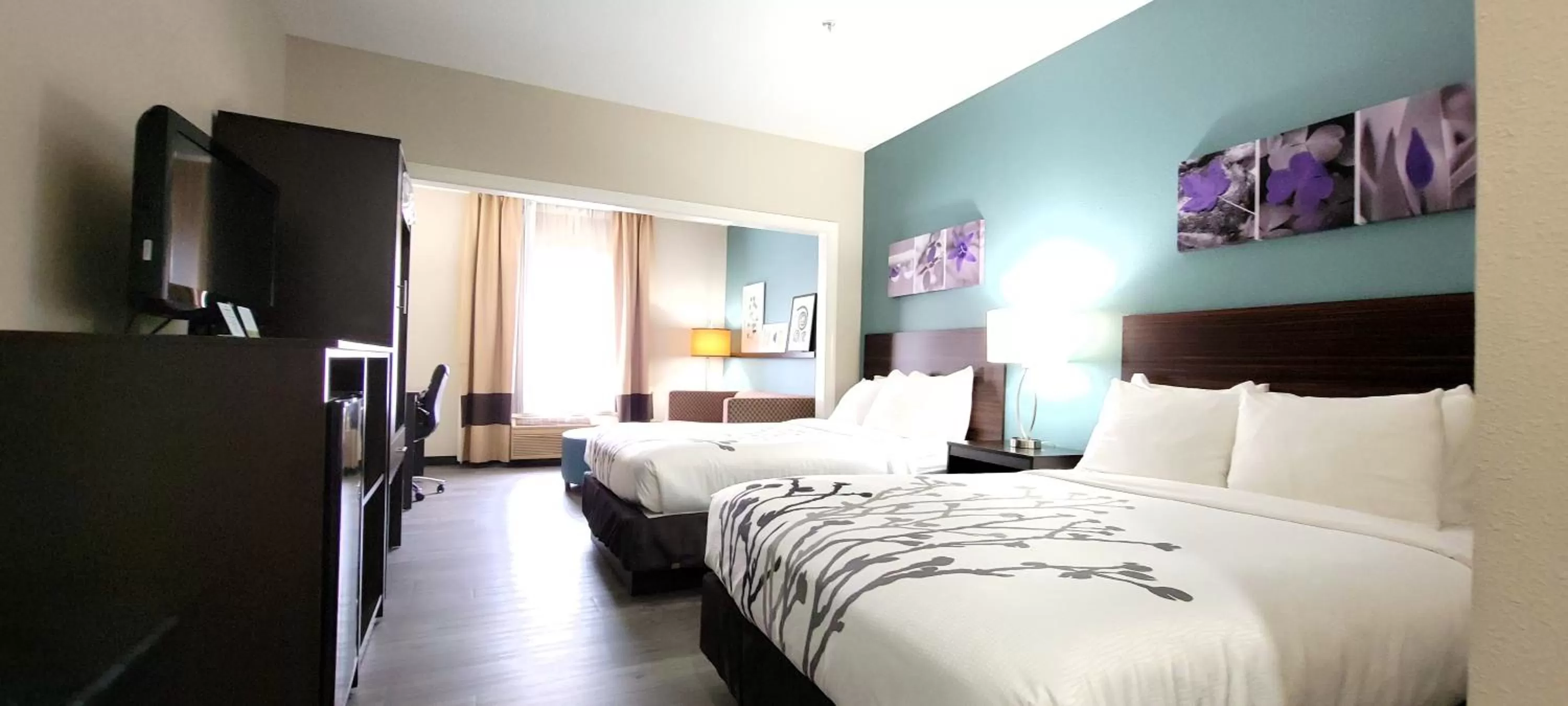 Bedroom, Bed in Sleep Inn & Suites