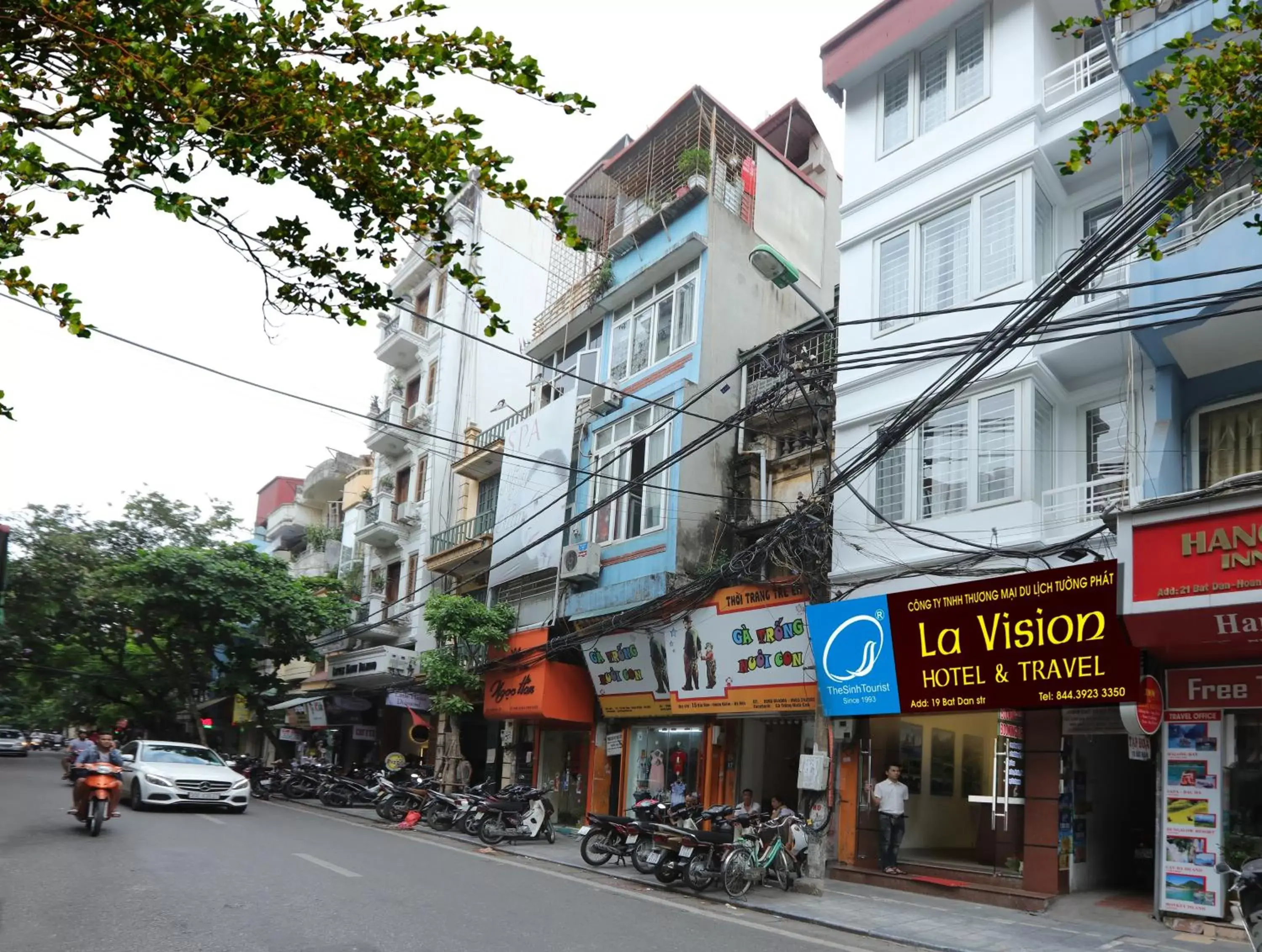 Facade/entrance, Property Building in Hanoi La Vision Hotel