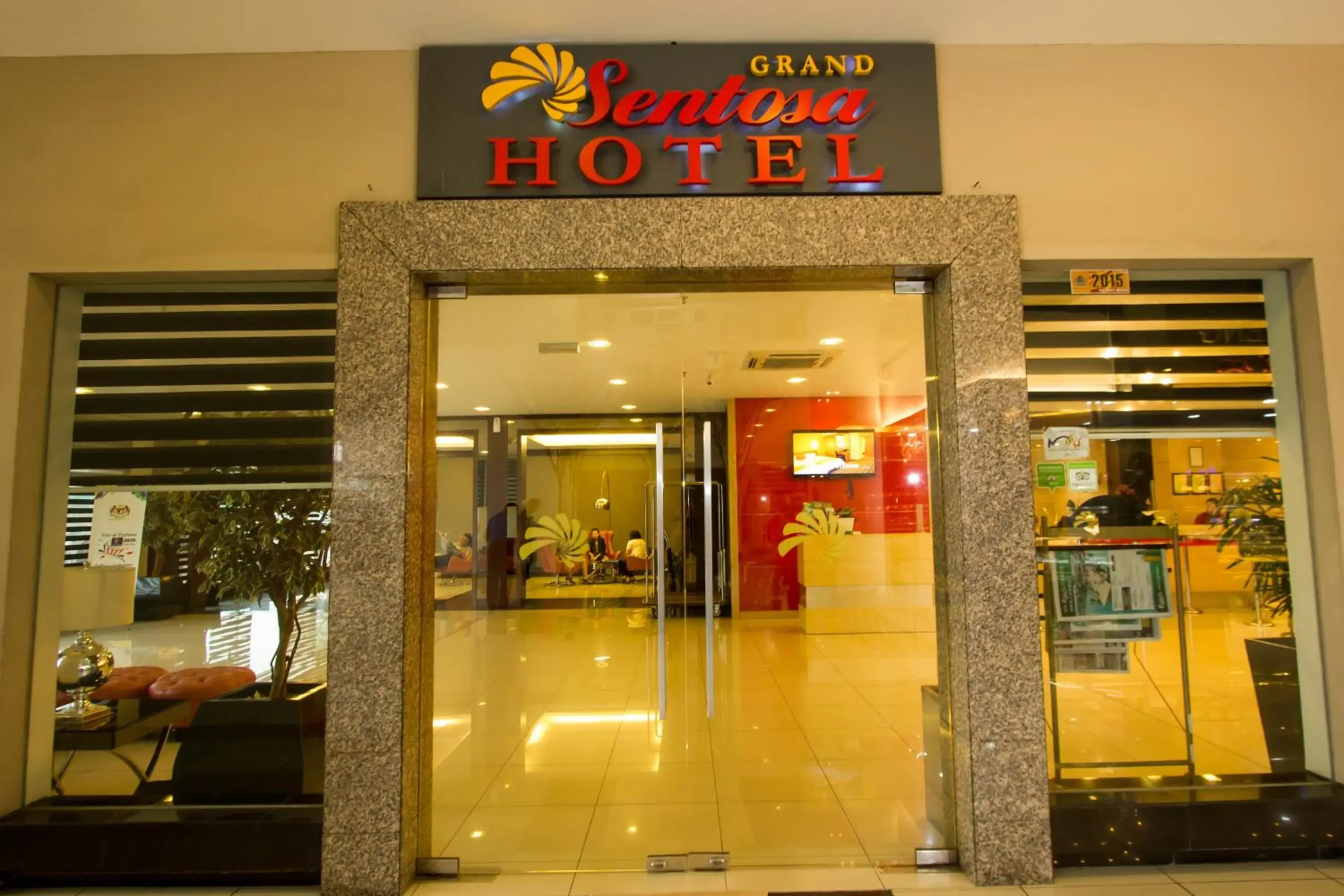 Facade/entrance in Grand Sentosa Hotel