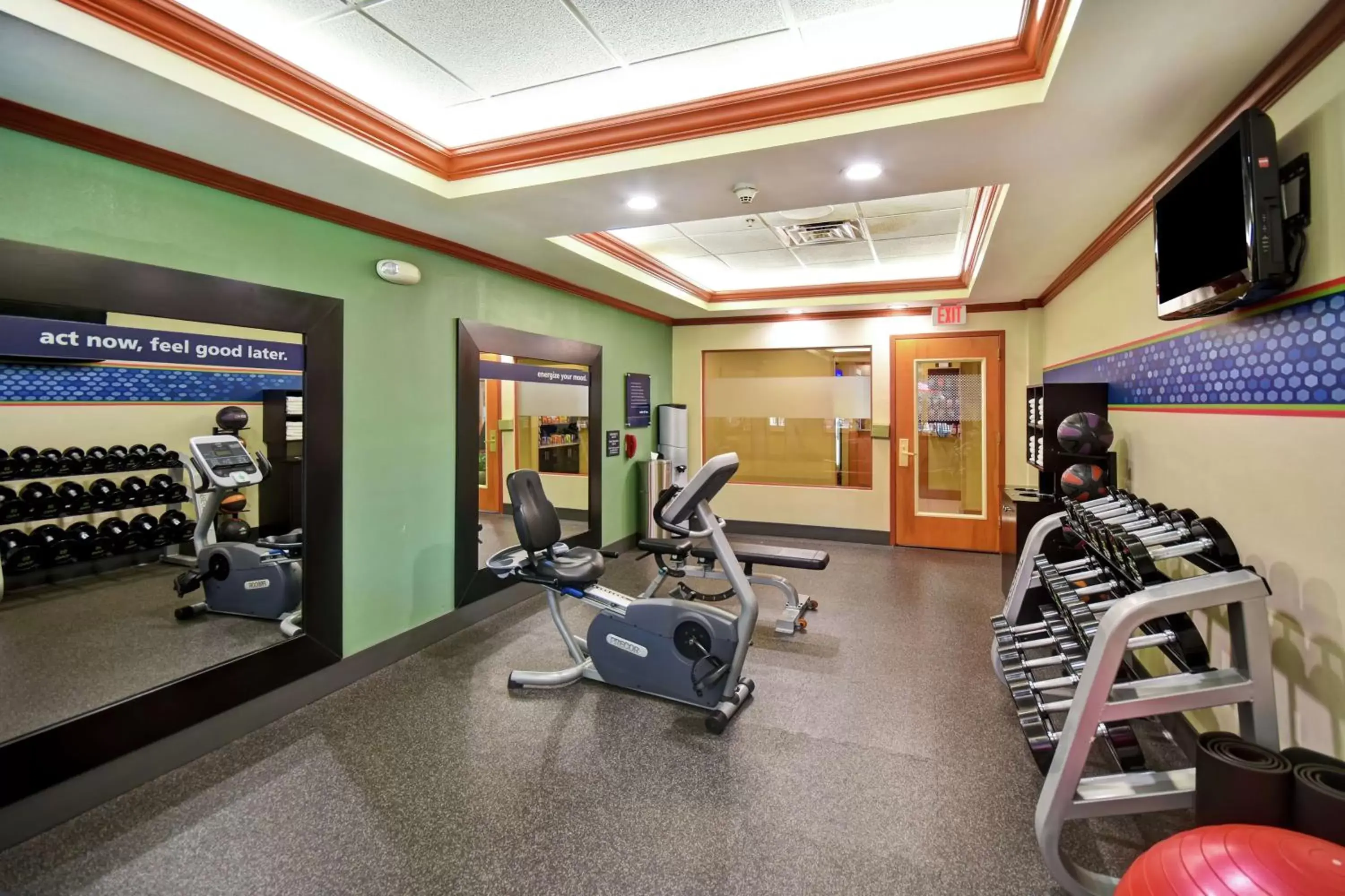 Fitness centre/facilities, Fitness Center/Facilities in Hampton Inn Chicopee - Springfield