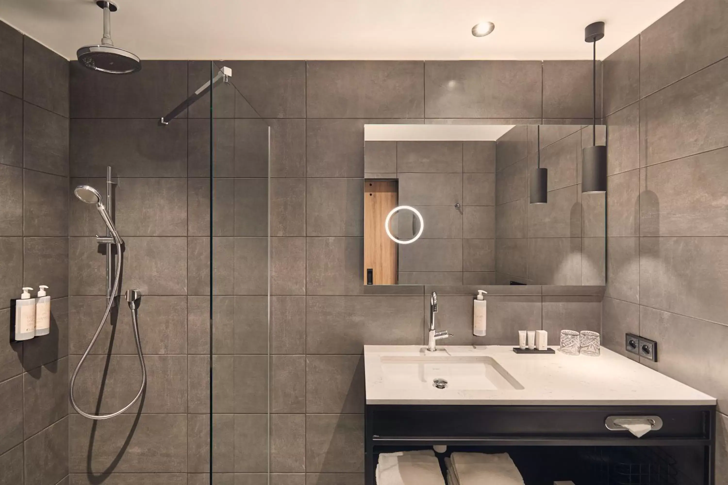 Shower, Bathroom in Van der Valk Hotel Antwerpen