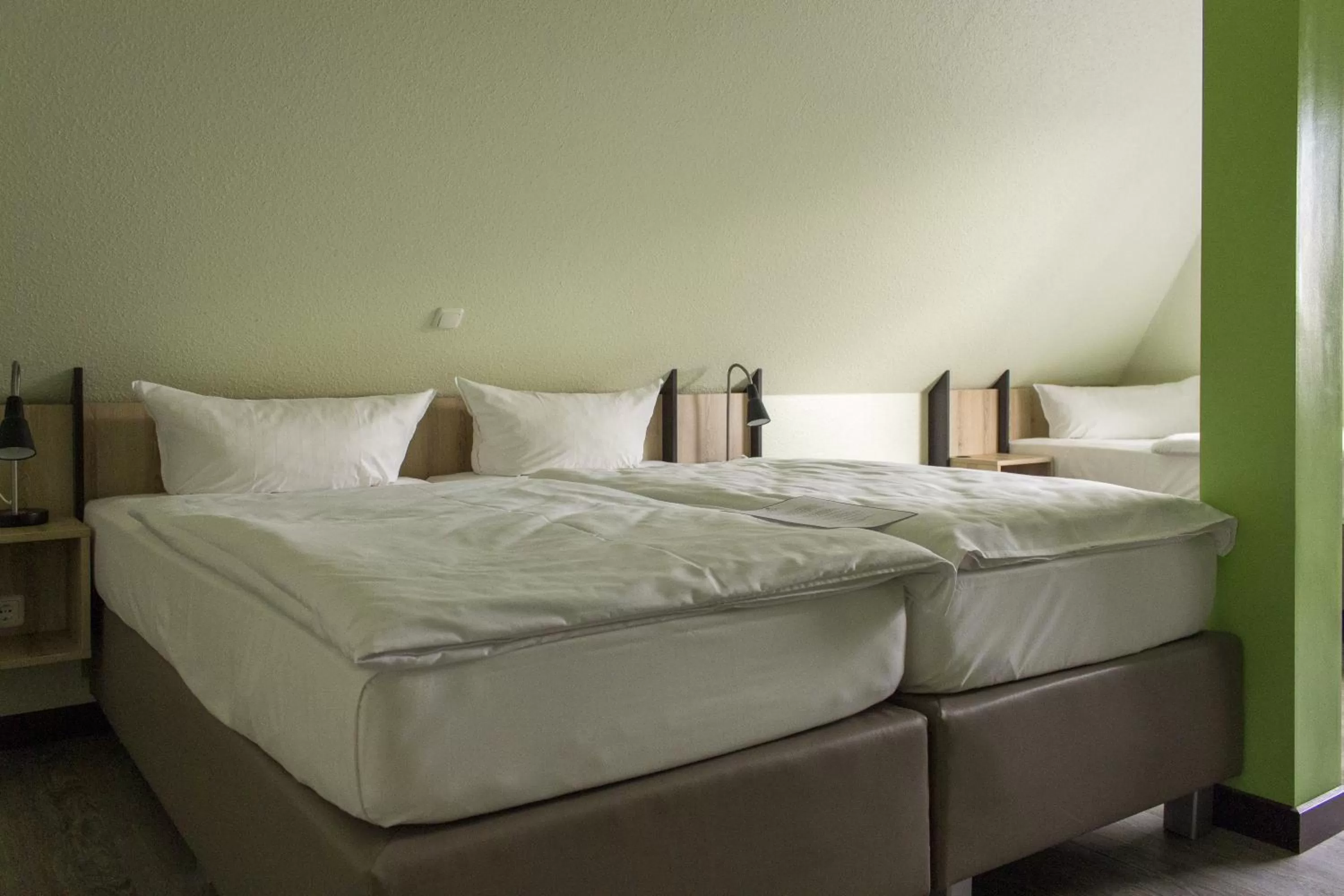 Bed in Schlüter Hotel & Restaurant