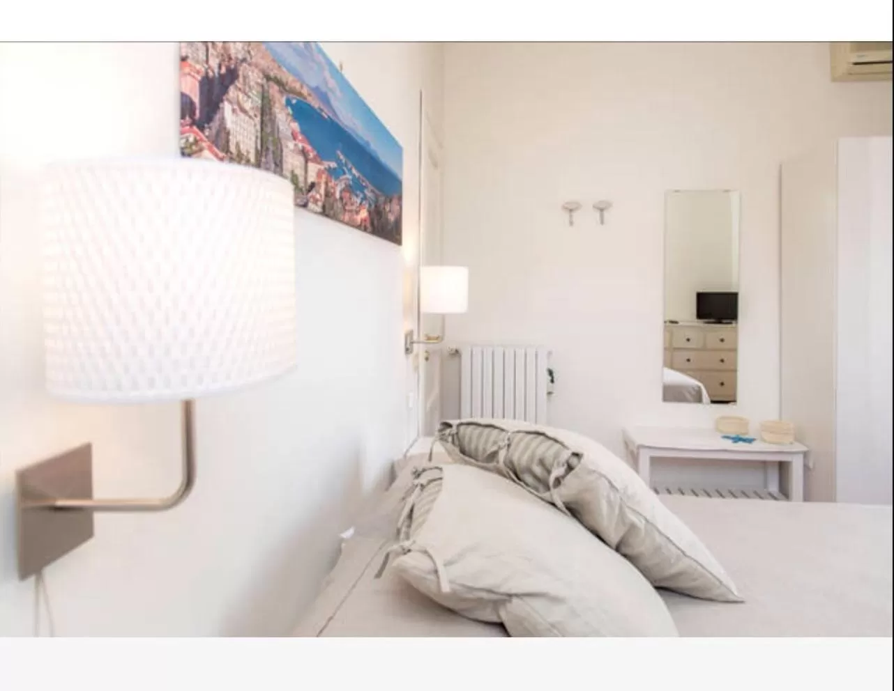 Bathroom, Bed in Terrazza Duomo