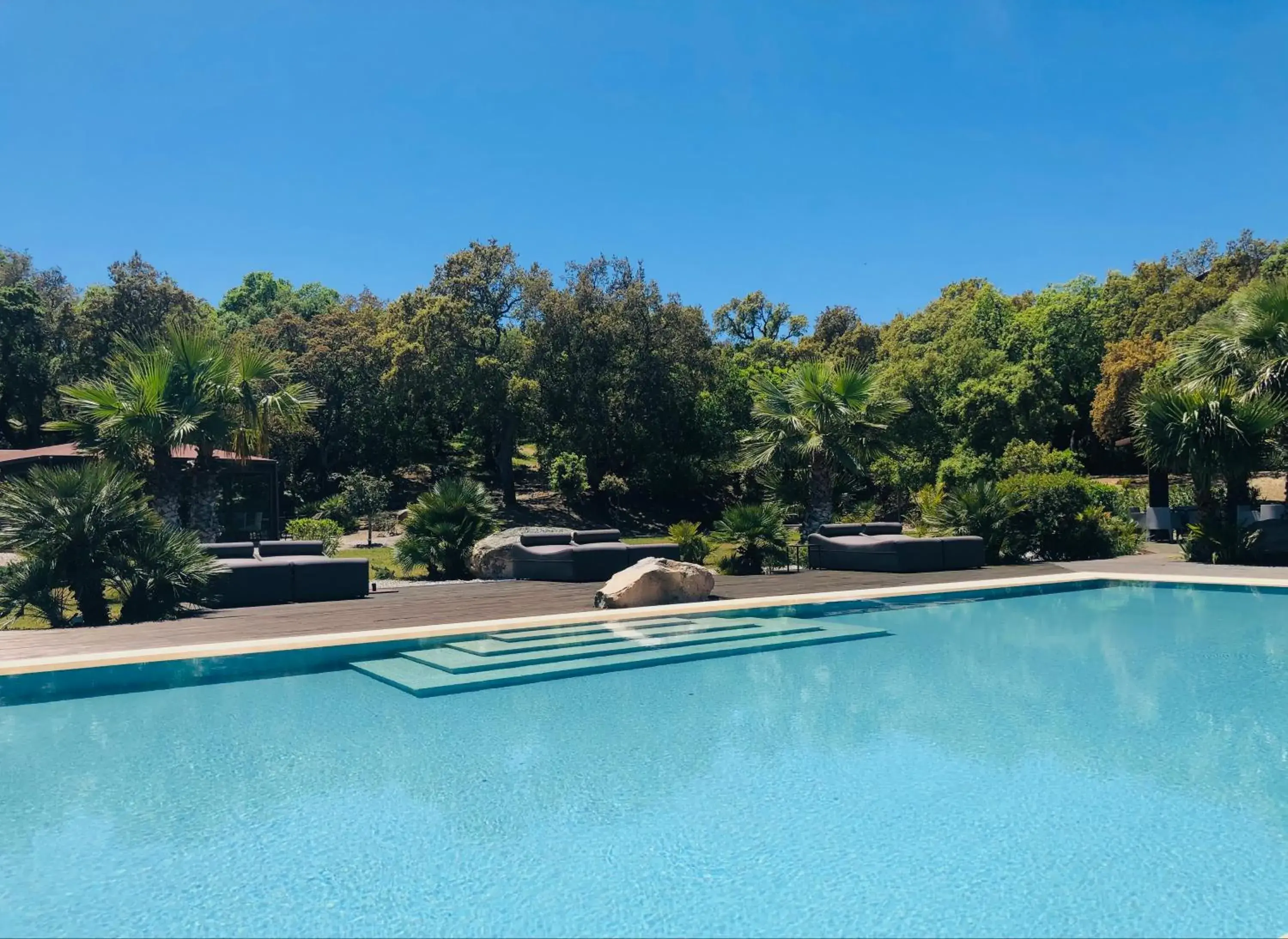 Garden view, Swimming Pool in Vallegrande Nature Resort by Geocharme