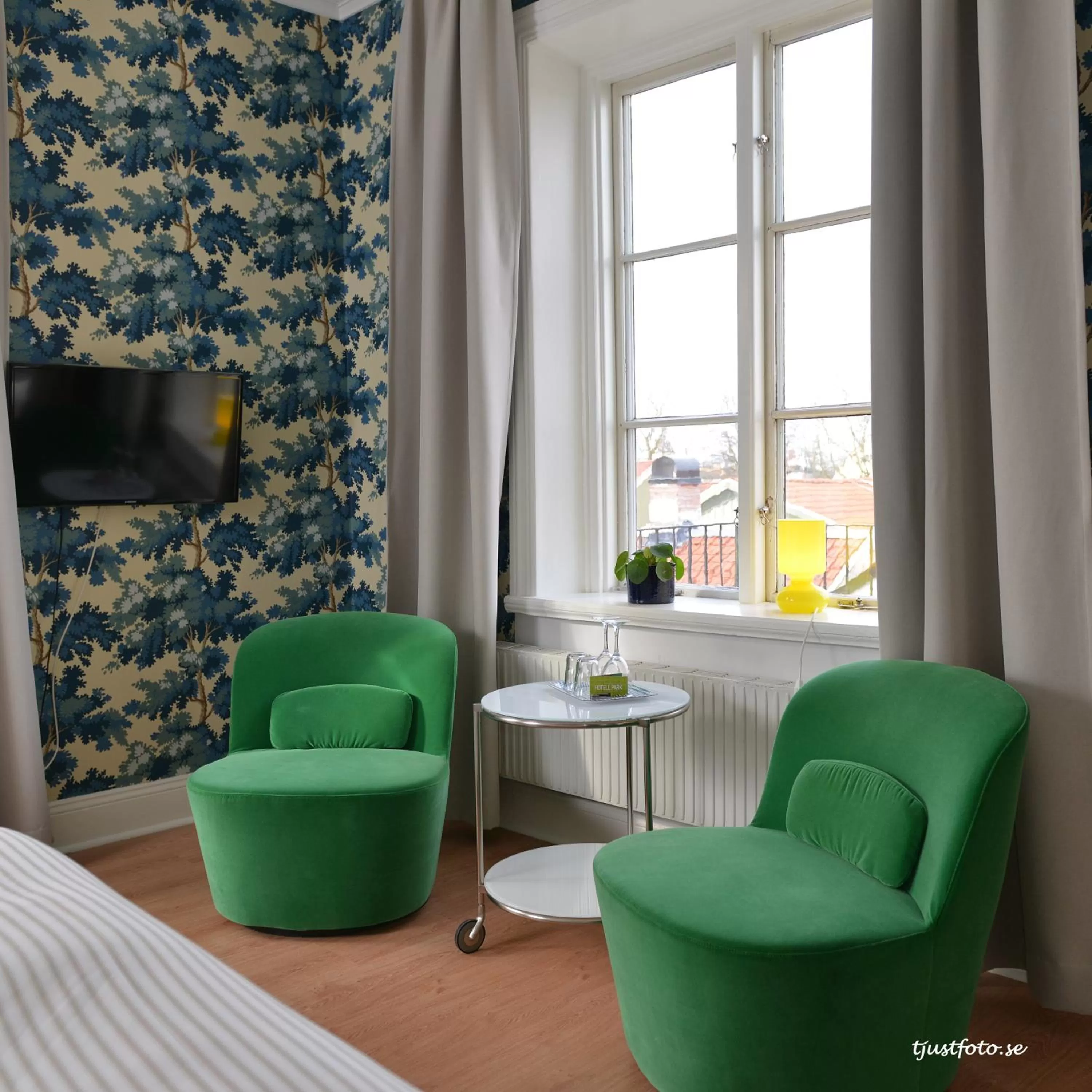 Seating area in Hotell Park