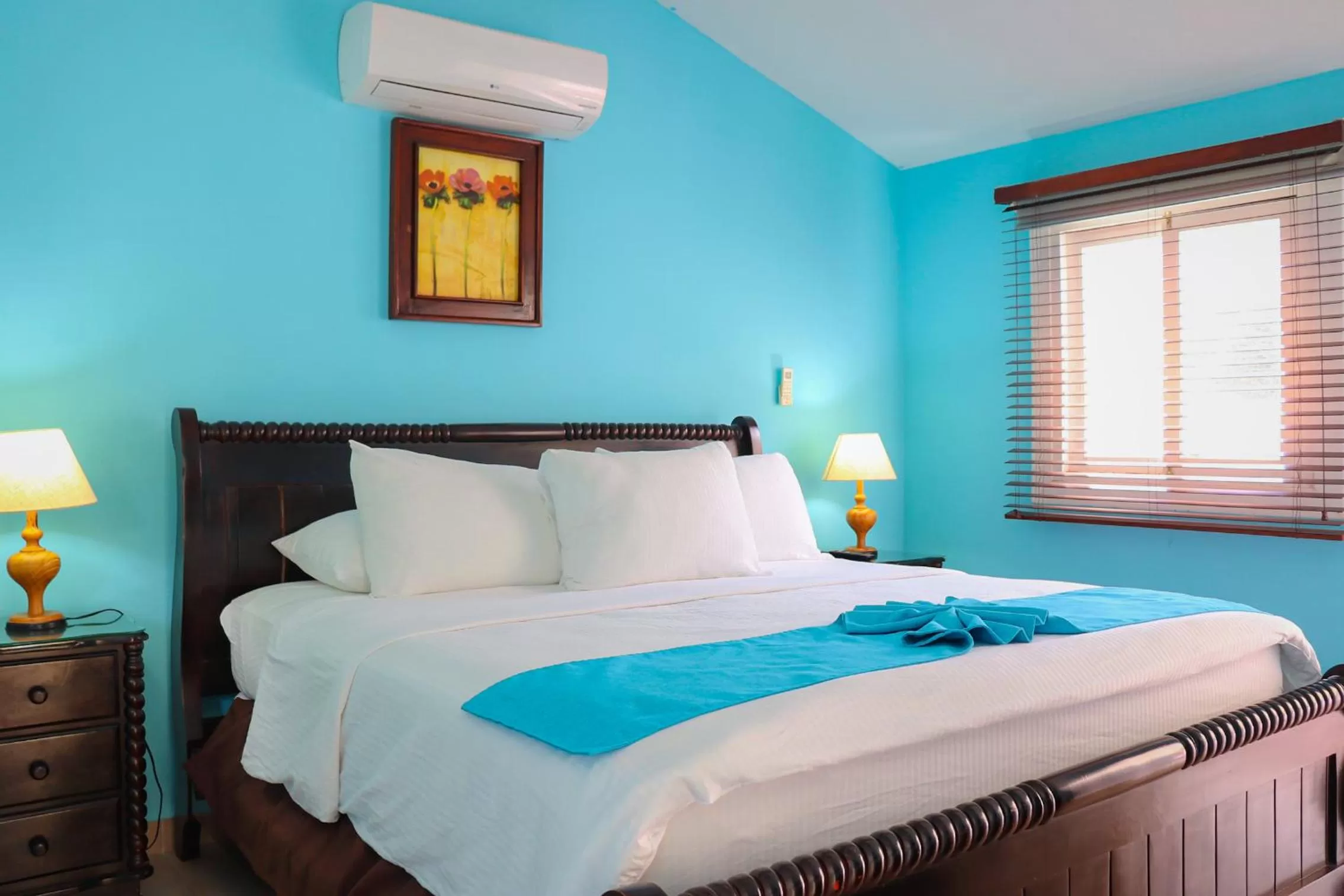 Bed in Hotel Victoriano