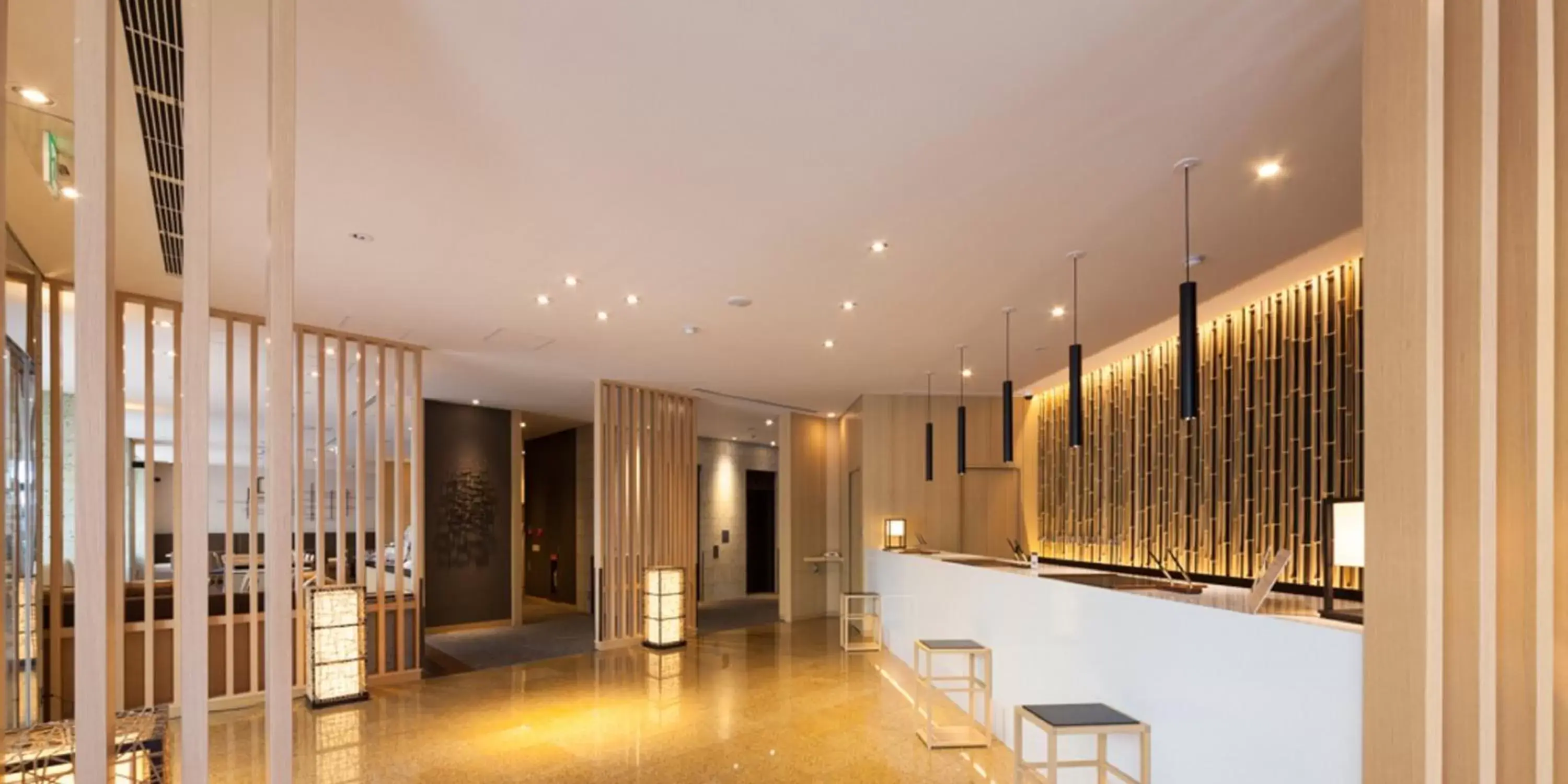 Lobby or reception in Nishitetsu Resort Inn Beppu Lobby or reception in Nishitetsu Resort Inn Beppu