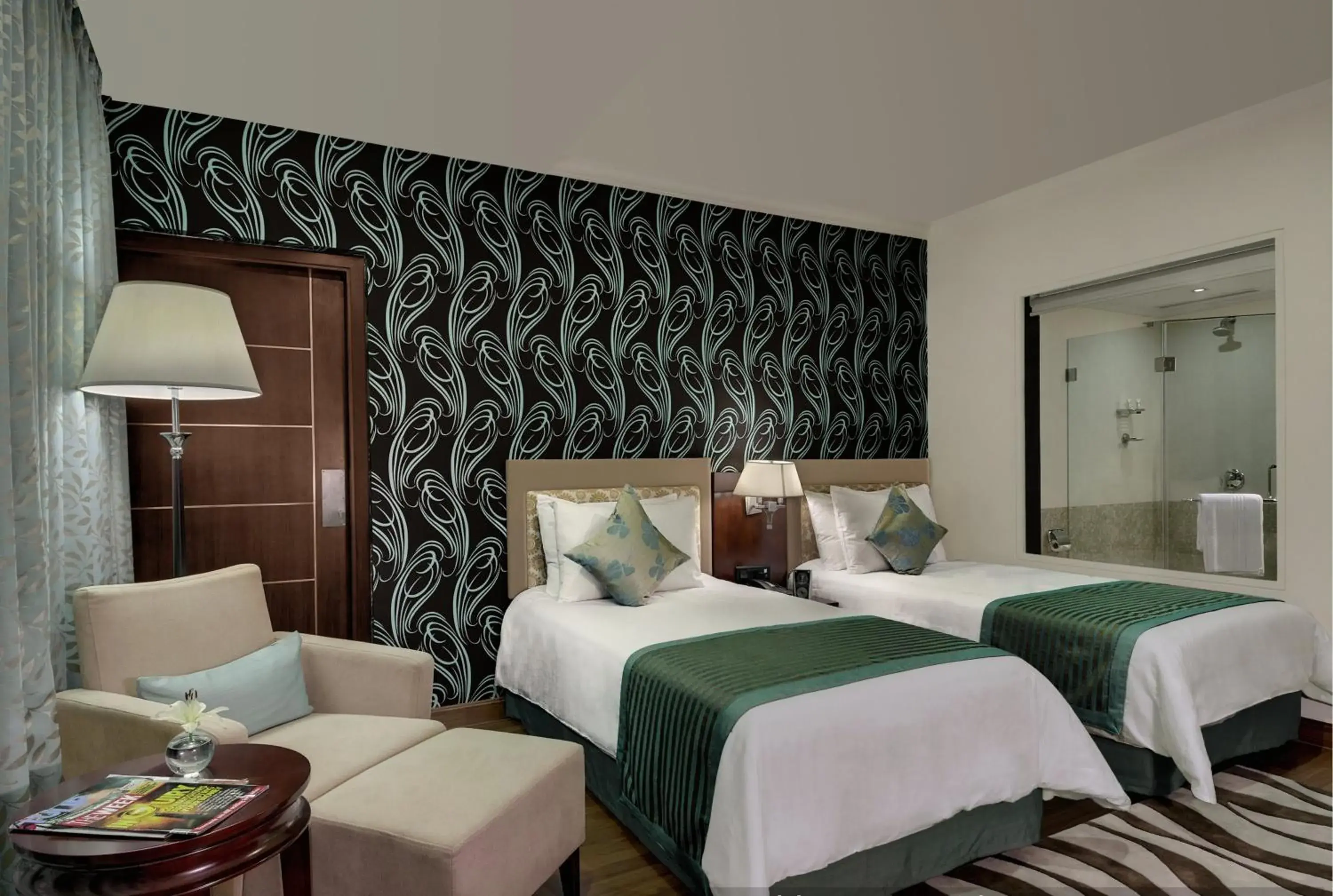 Bedroom, Bed in Royalton Hyderabad Abids