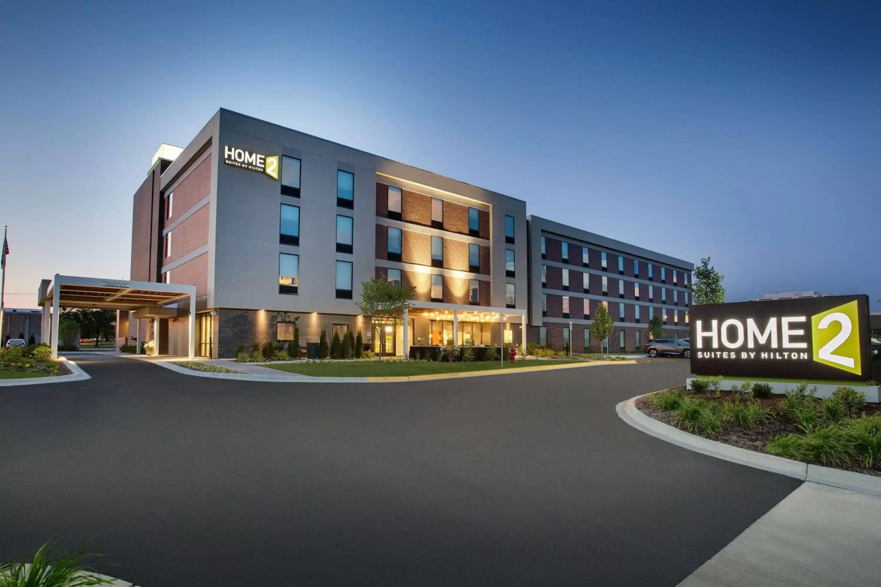 Property Building in Home2 Suites By Hilton Chicago Schaumburg