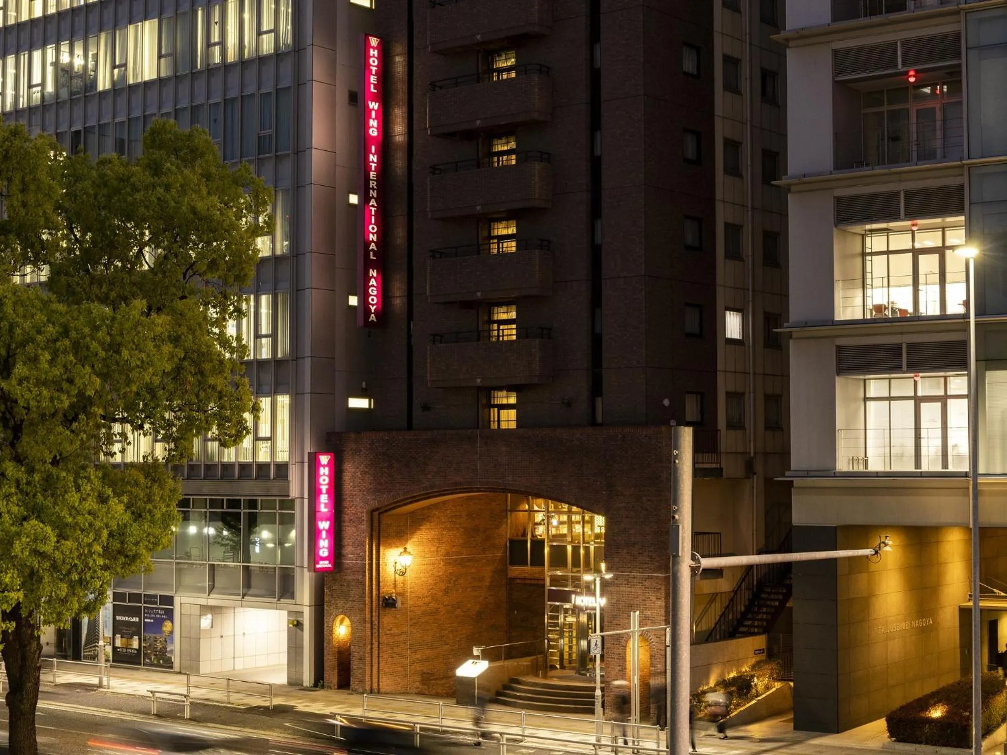 Property building in Hotel Wing International Nagoya