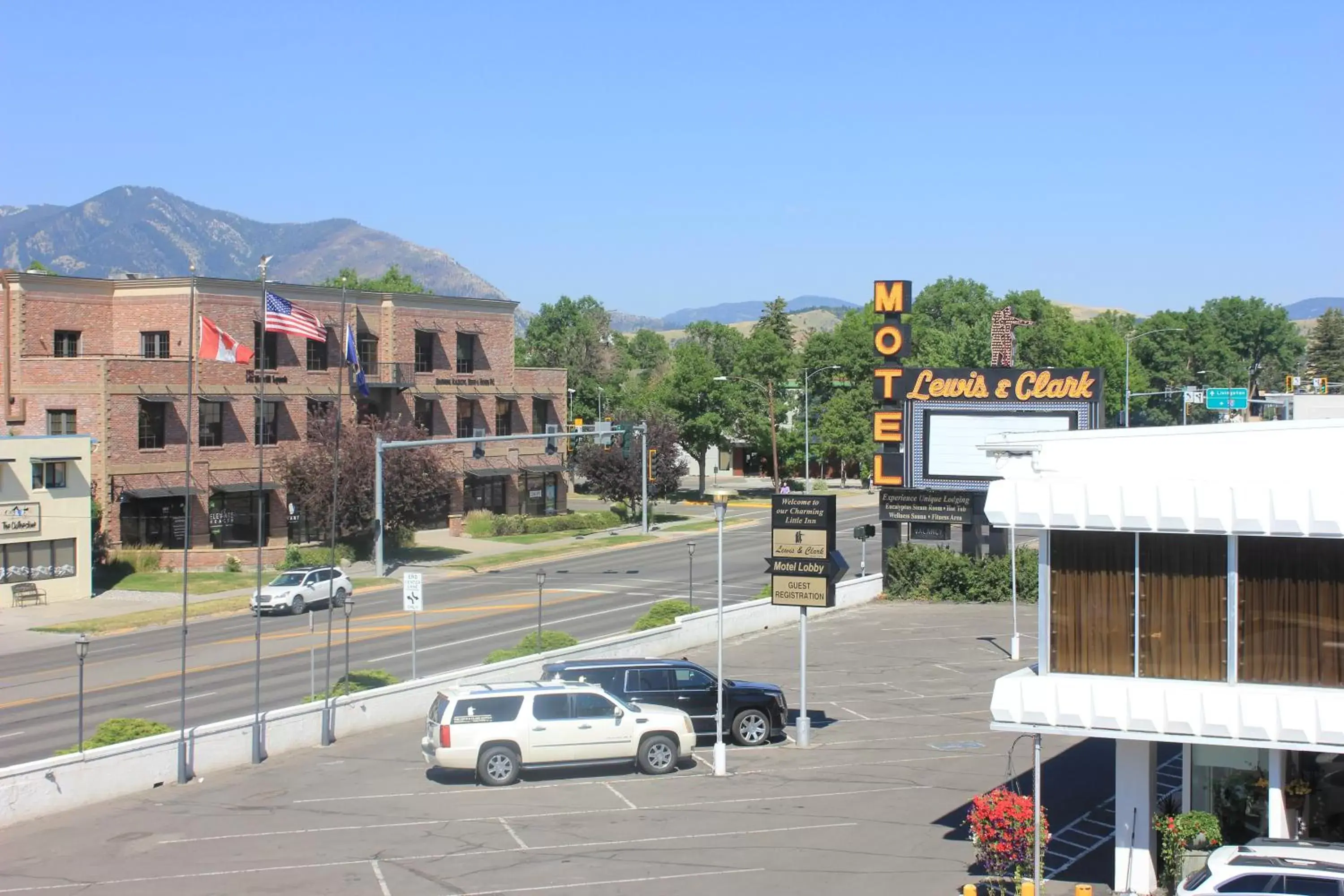 View (from property/room) in Bozeman Lewis & Clark Motel