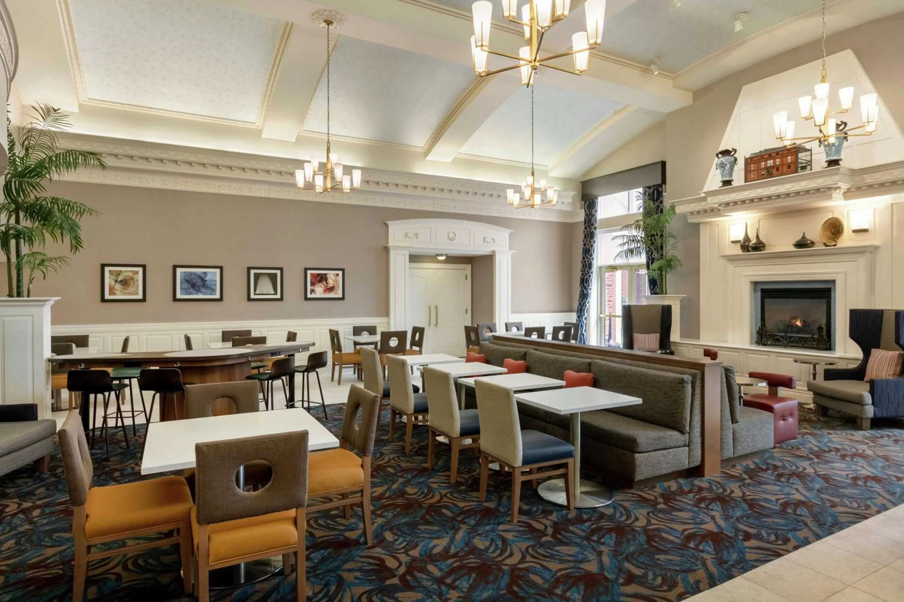 Lobby or reception in Homewood Suites by Hilton Harrisburg East-Hershey Area