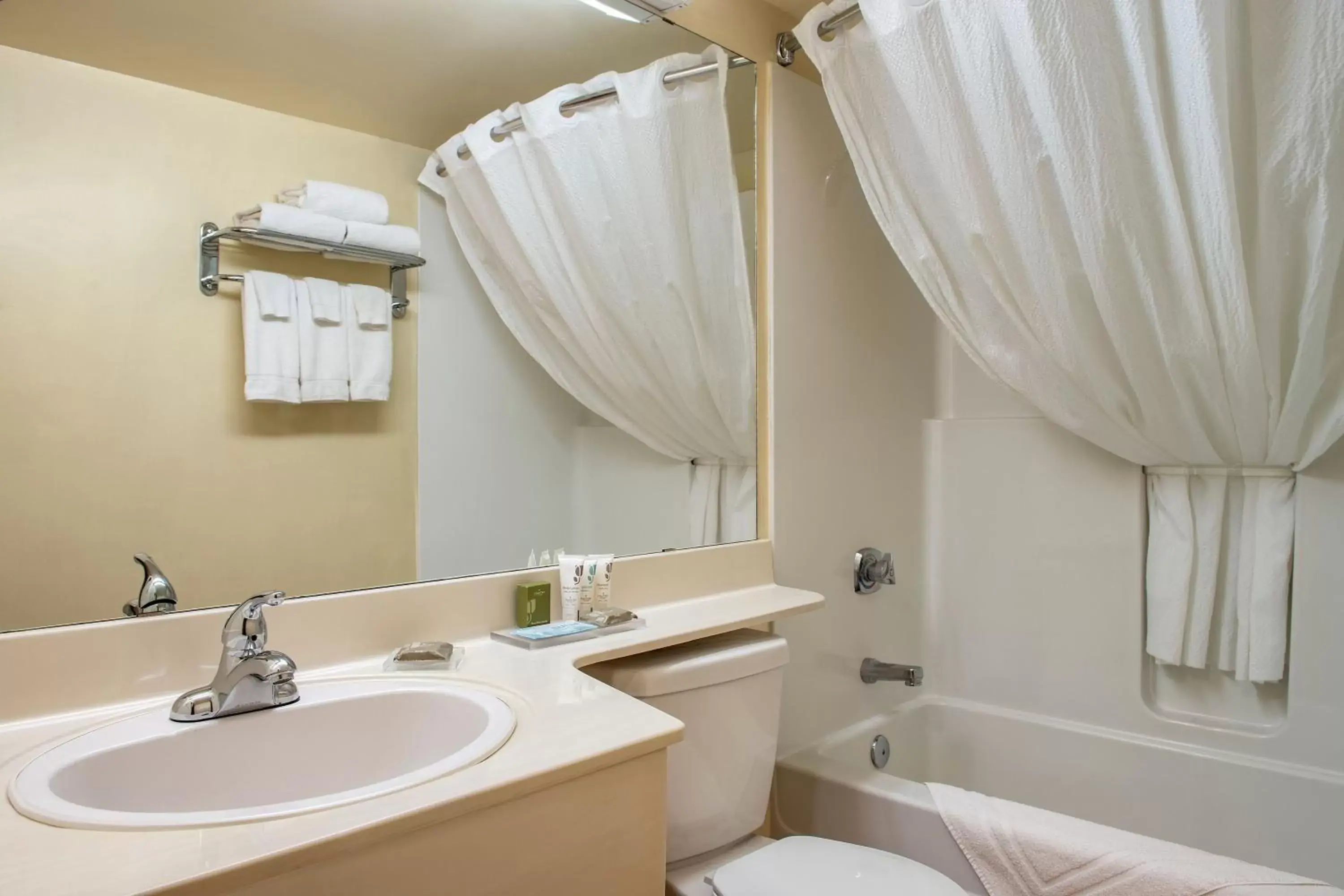 Bathroom in Travelodge Suites by Wyndham Regina - Eastgate Bay